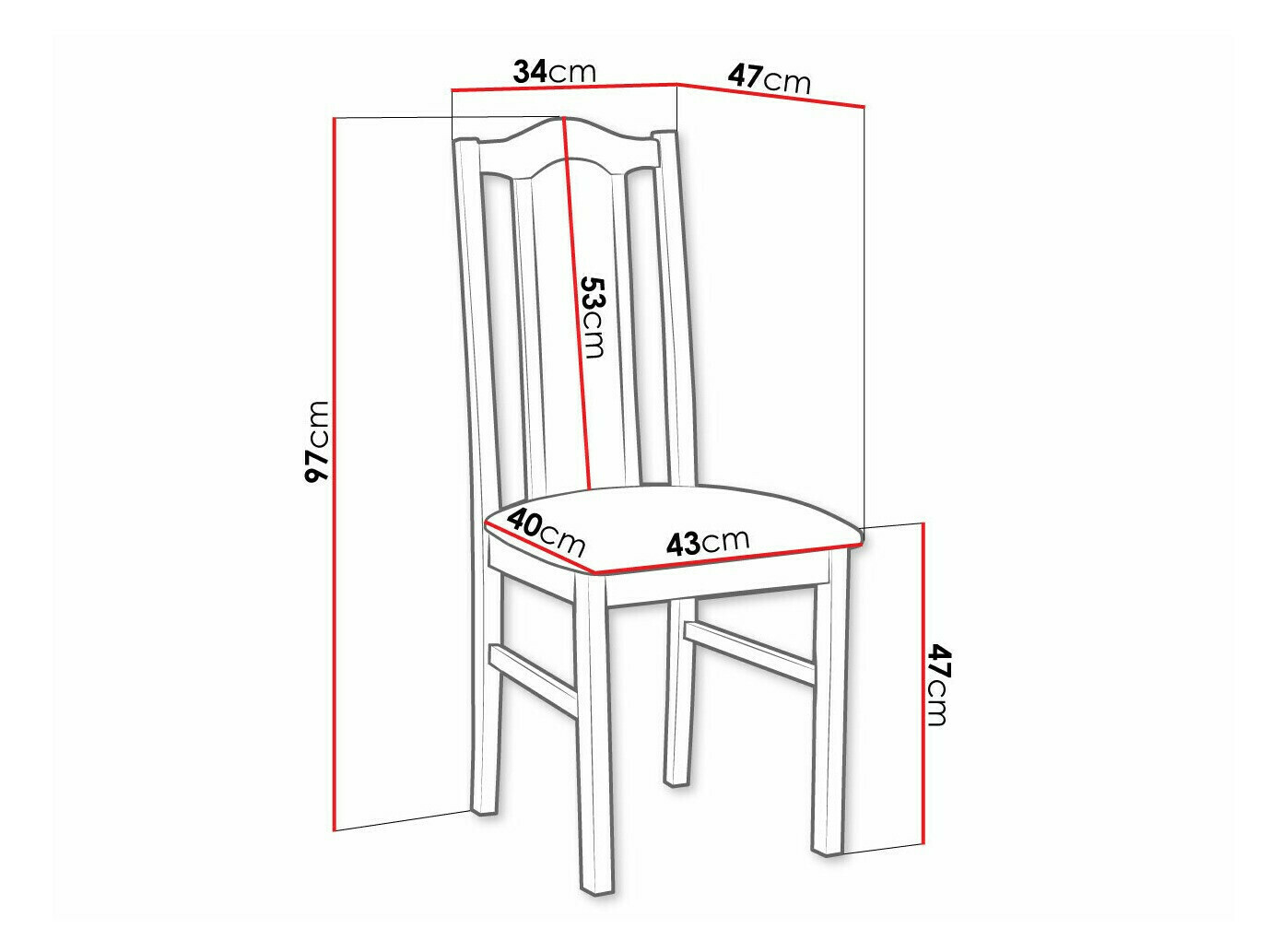 Silla Victorville 144 (Blanco)