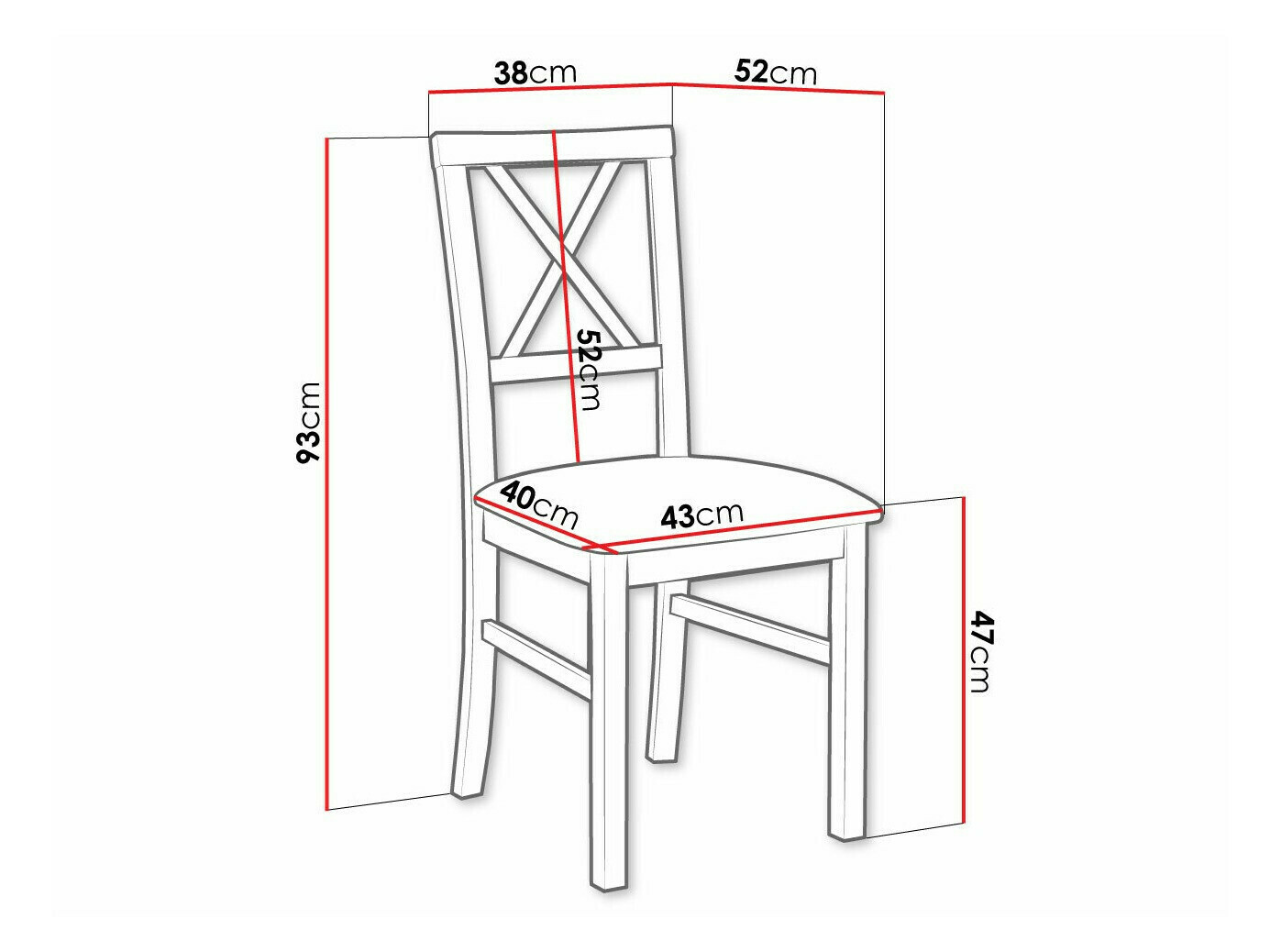 Silla Victorville 156 (Nogal)