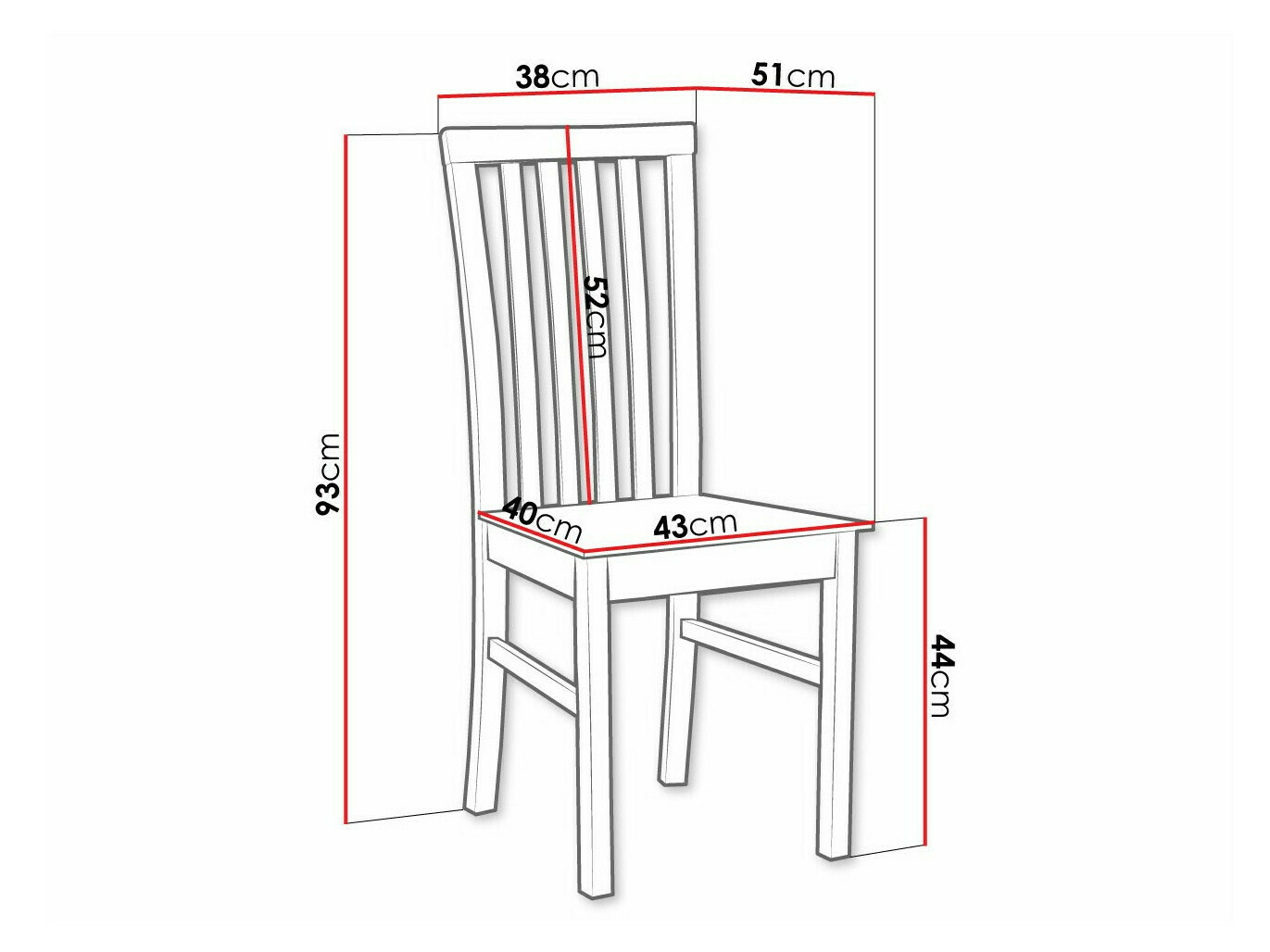 Silla Victorville 159 (Negro)