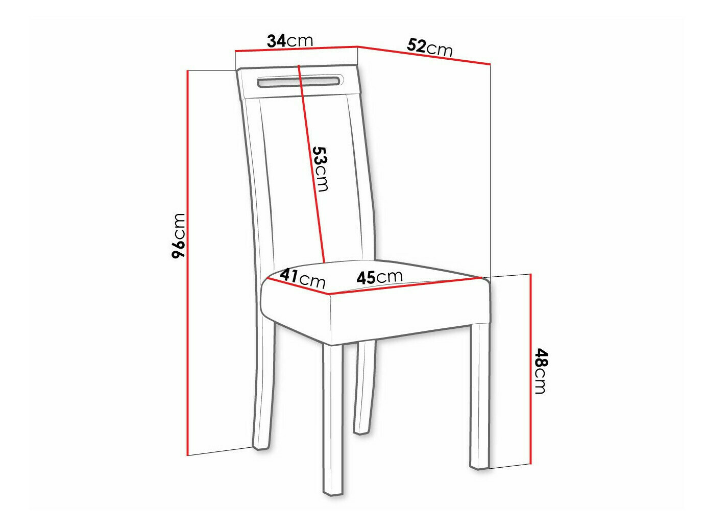 Silla Victorville 162 (Negro)