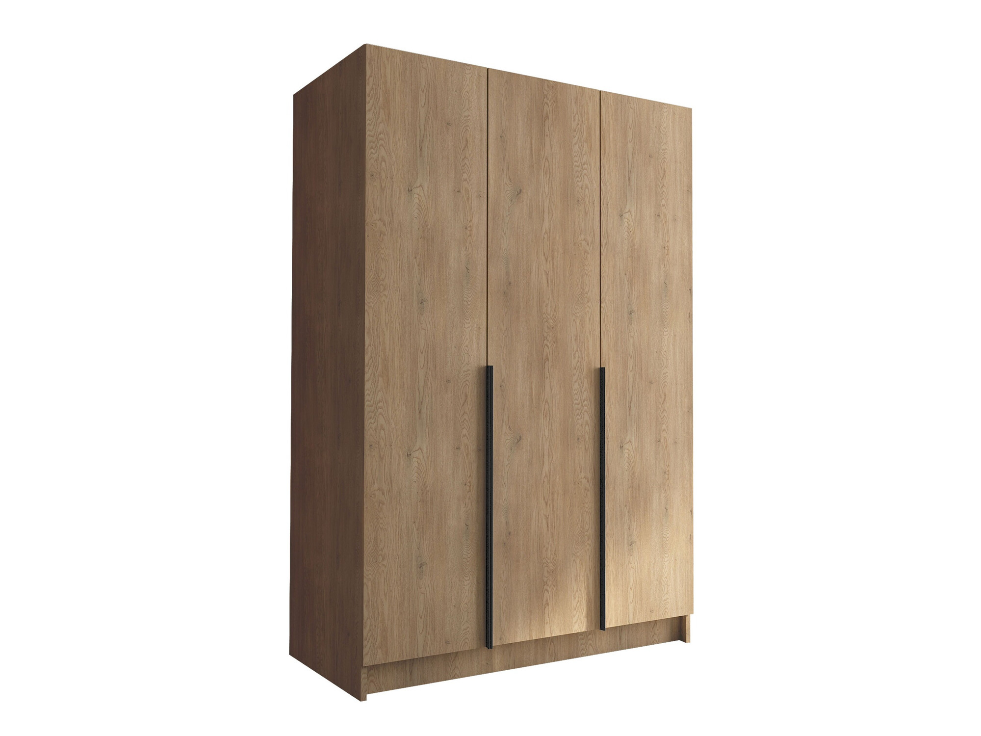 Armario Closico Decoron I (Luminoso madera + Negro)
