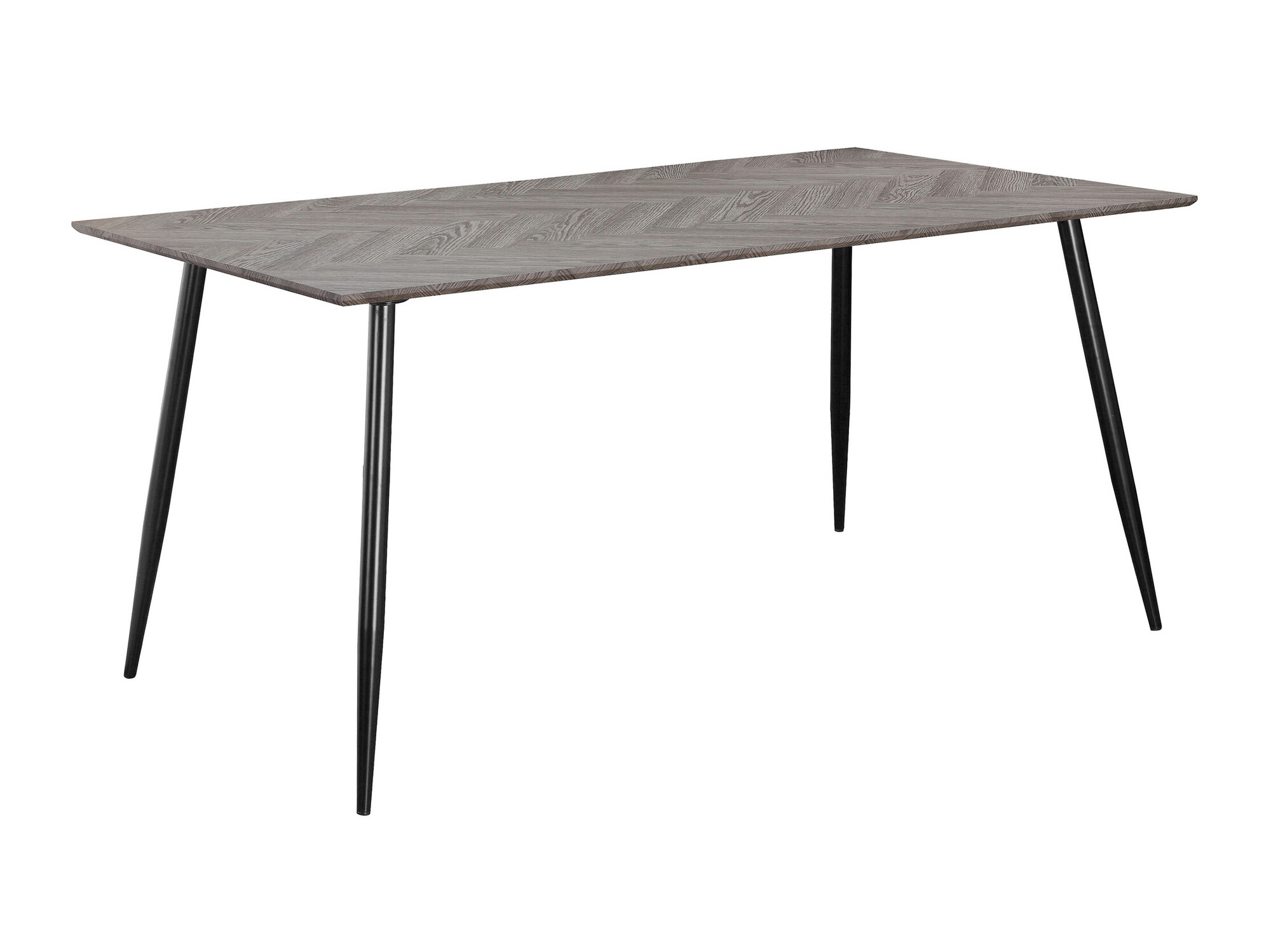 Mesa Denton 762 (Roble oscuro + Negro)