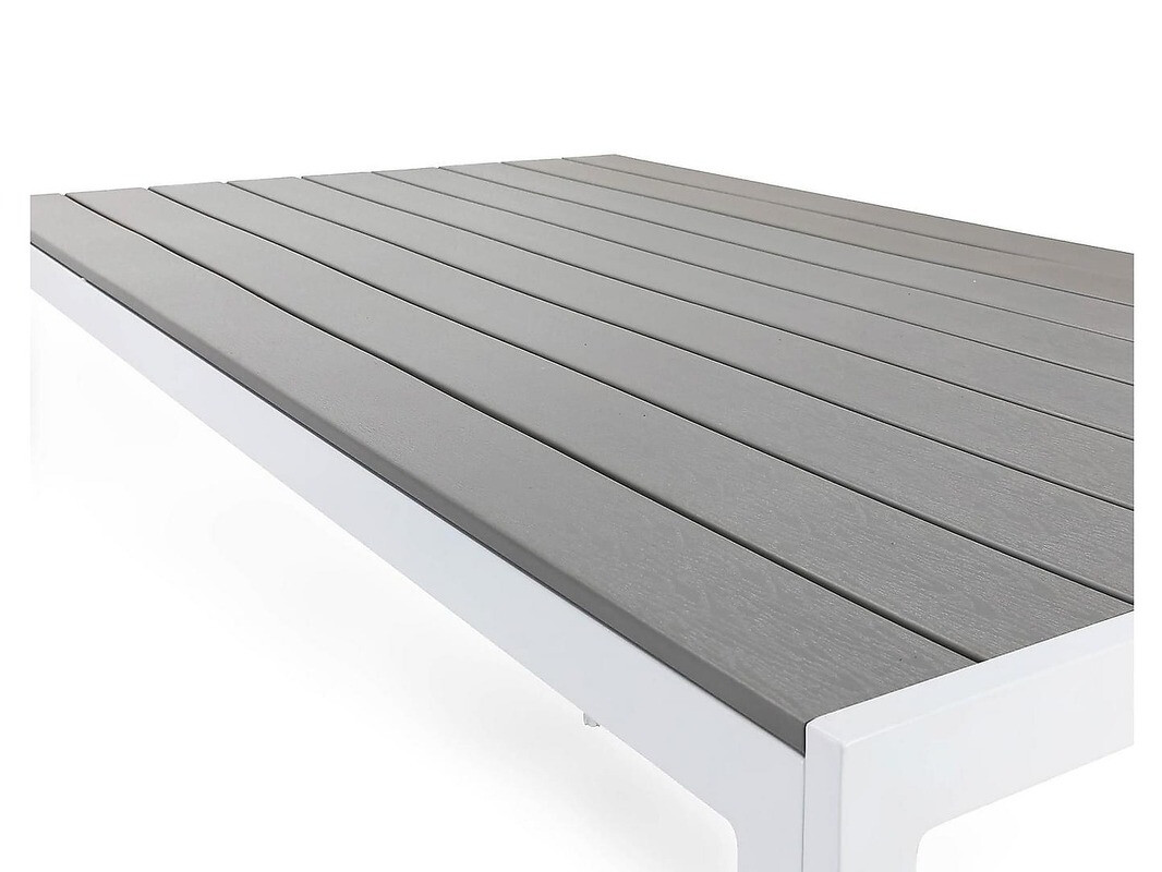 Conjunto de mesa y sillas Chicago 1663 (Gris)