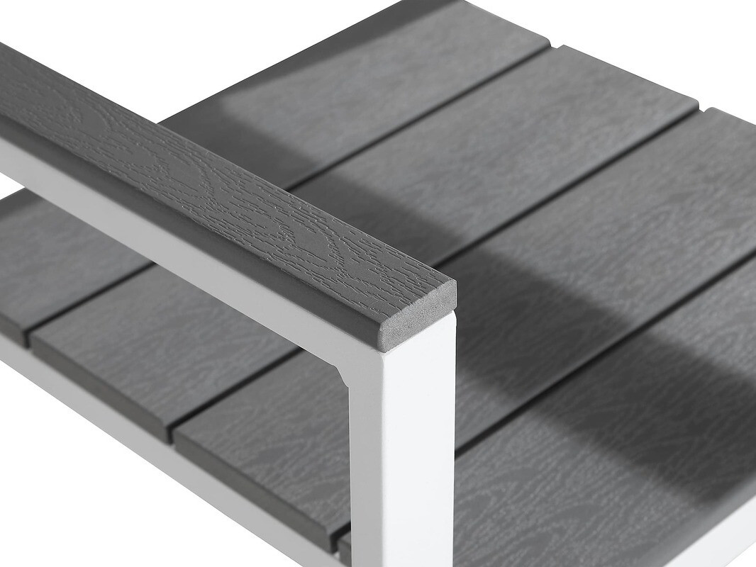 Conjunto de mesa y sillas Comfort Garden 1415 (Negro)