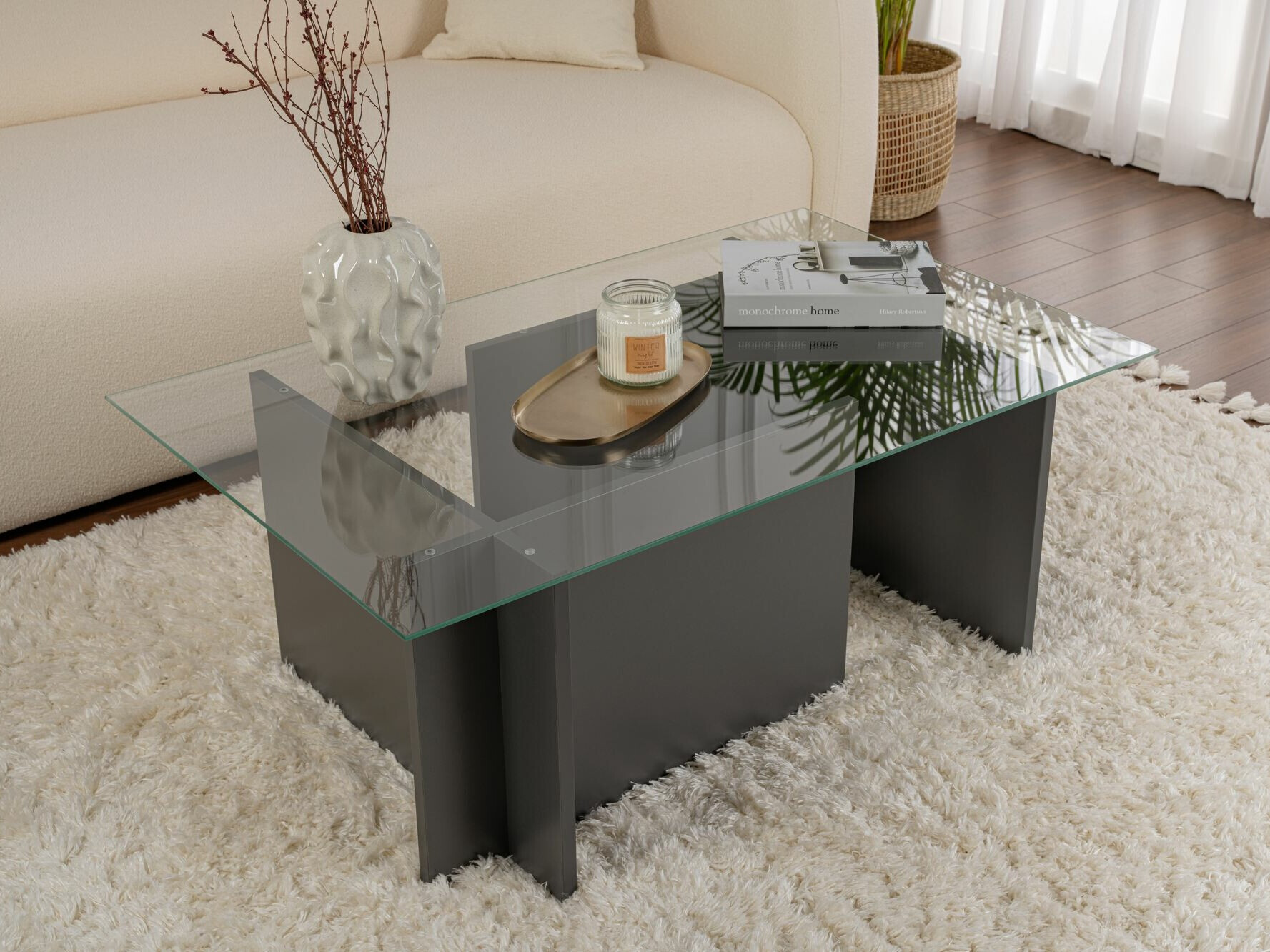 Mesa de centro Novato 112 (Antracita)