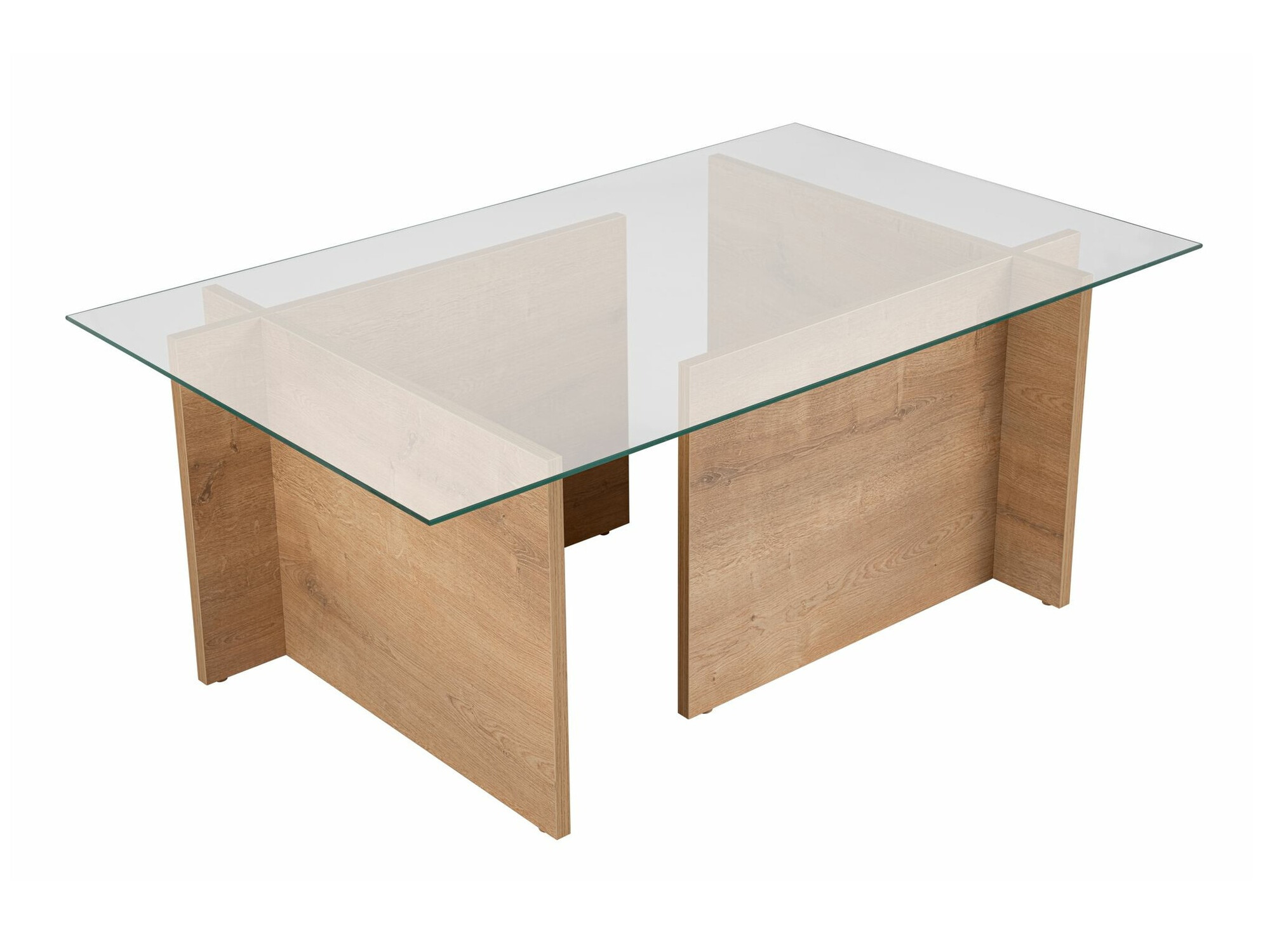 Mesa de centro Novato 112 (Miel de roble)