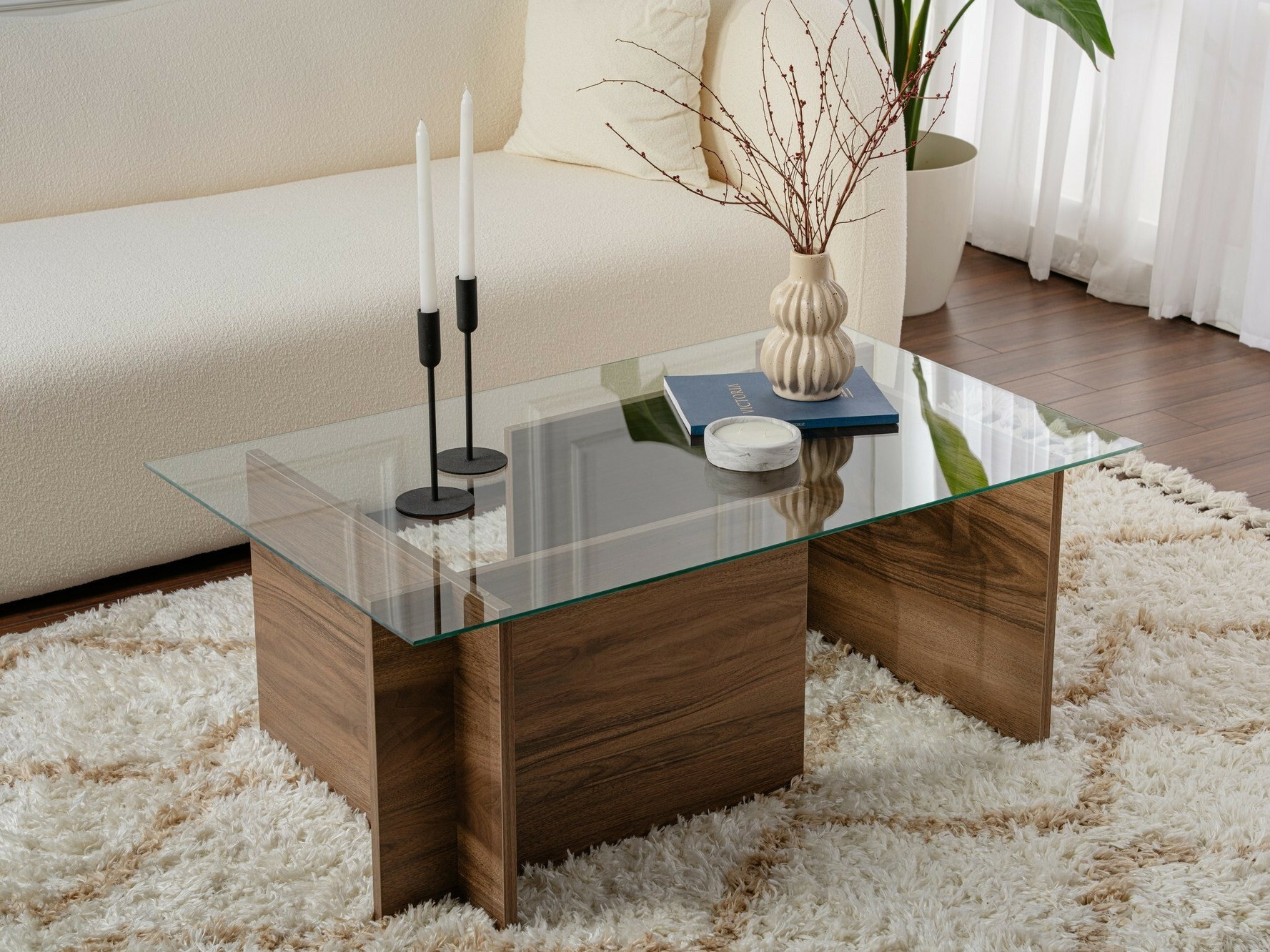 Mesa de centro Novato 112 (Nogal)