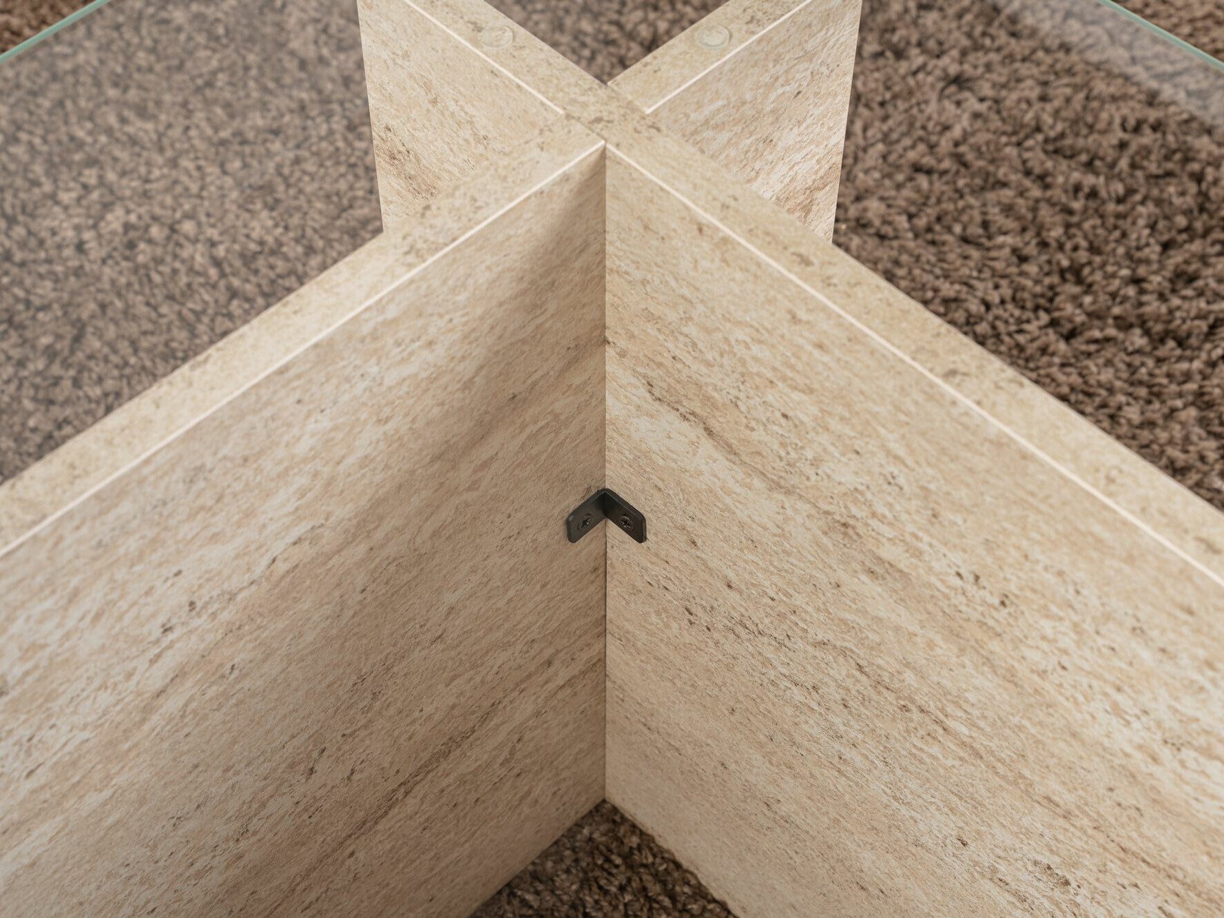 Mesa de centro Novato 112 (Travertino claro)