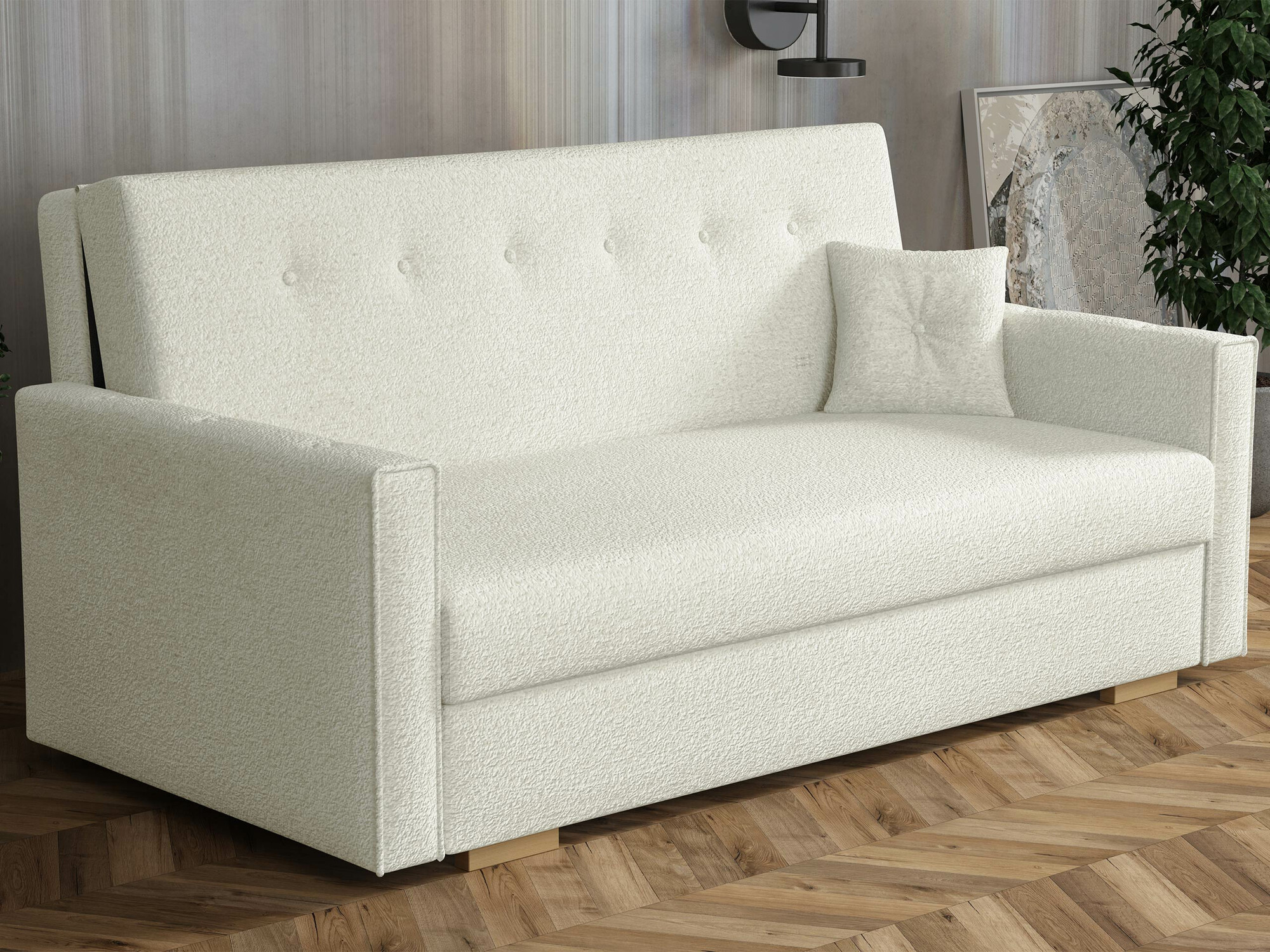 Sofá cama Caelrin IV (Coral 15)