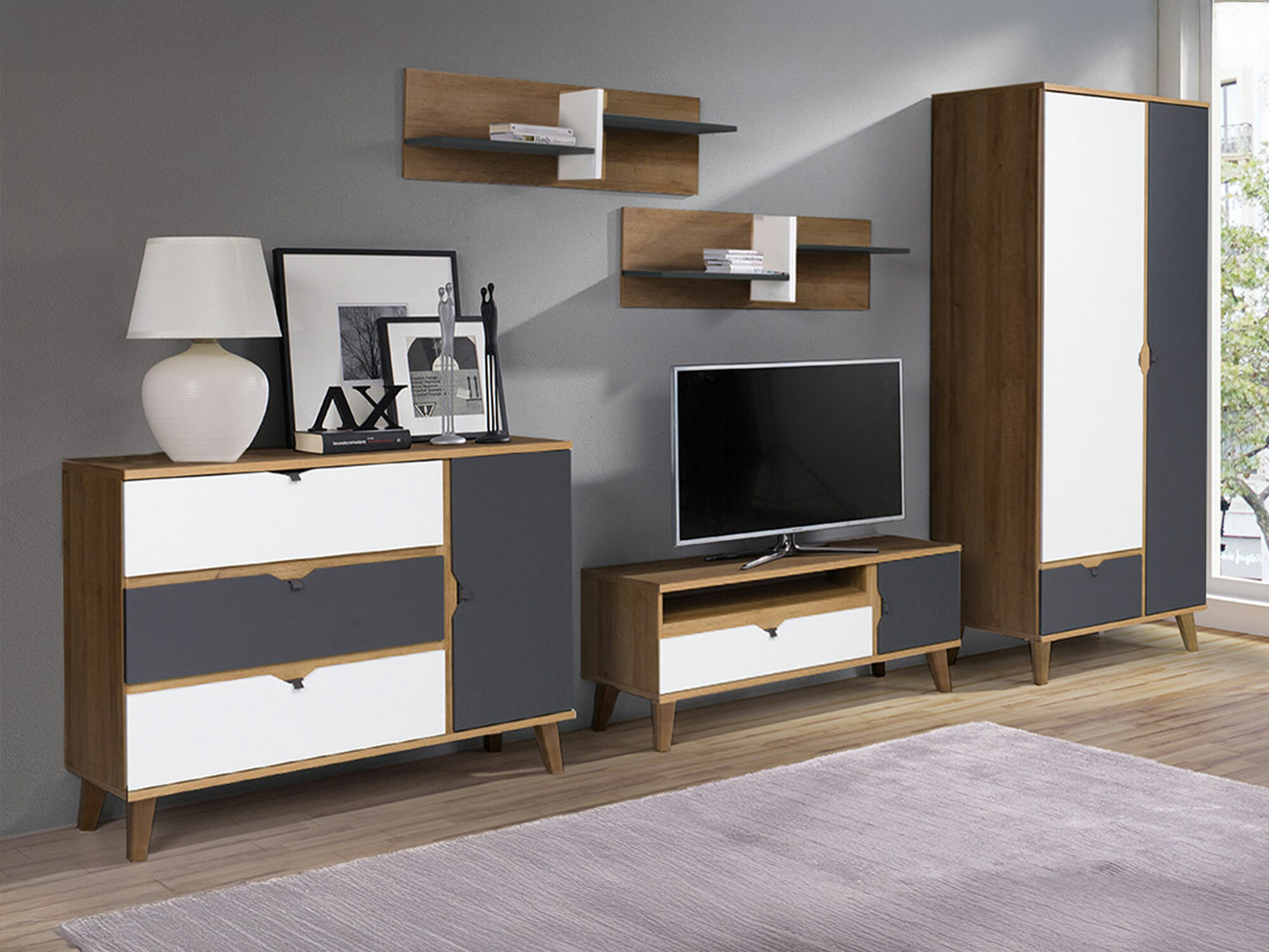 Conjunto de salón Etrmoru 145