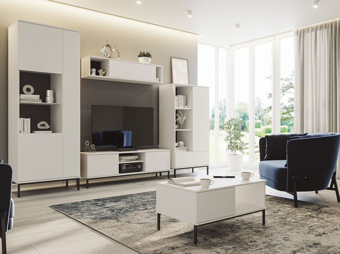 Conjunto de salón Lomsore 108 (Blanco)