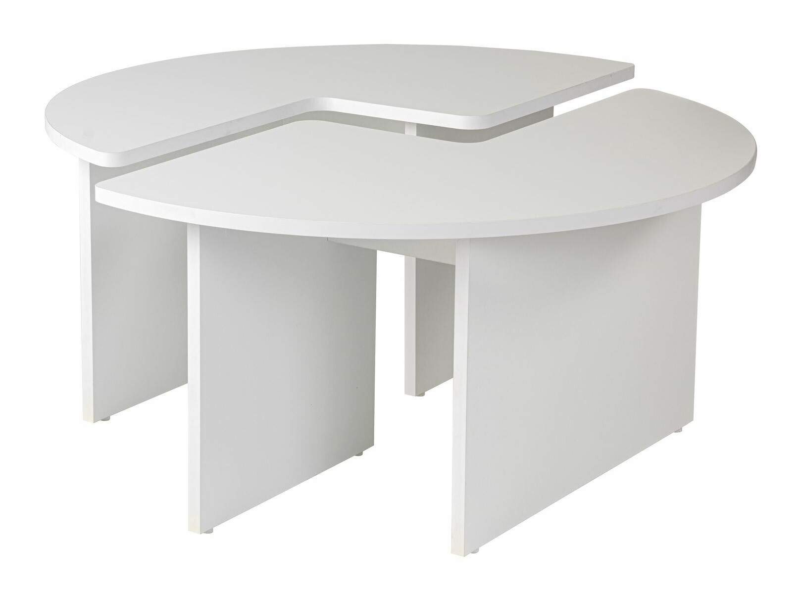 Conjunto mesa de centro Novato 114 (Blanco)
