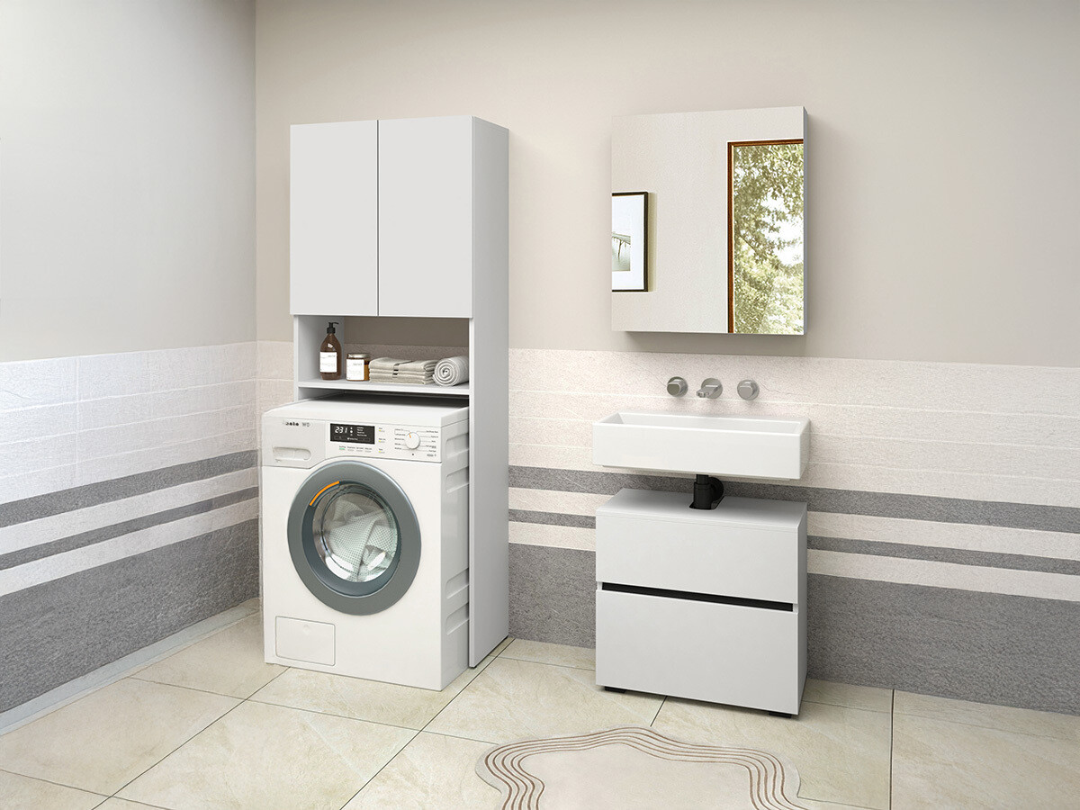 Estantería para baño Soncamu 114 (Blanco)