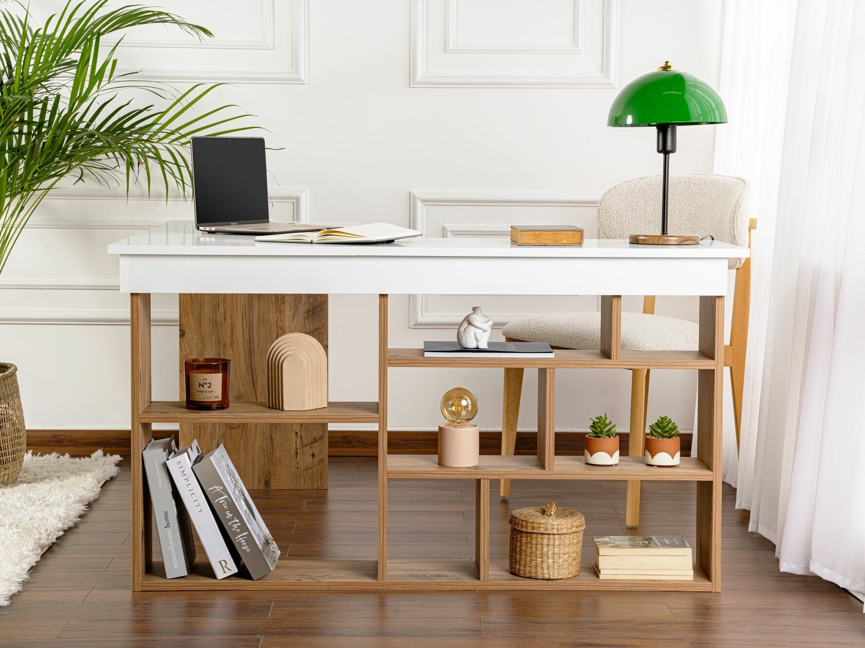 Mesa de ordenador esquinera Asheboro 170