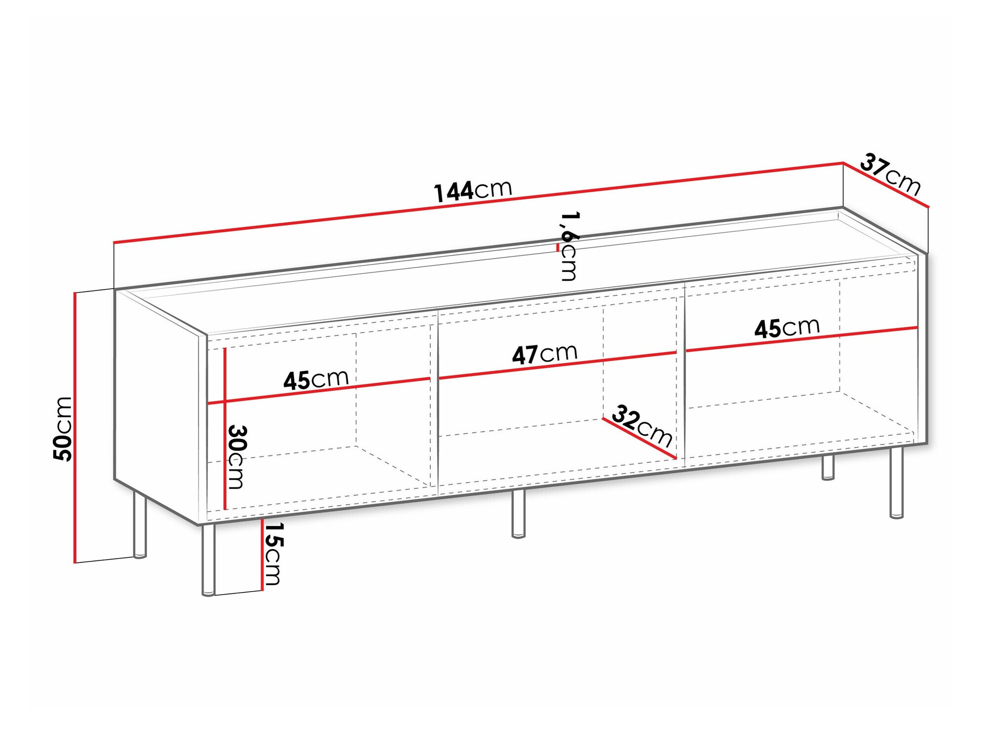 Mueble TV Comfivo Belviro 103