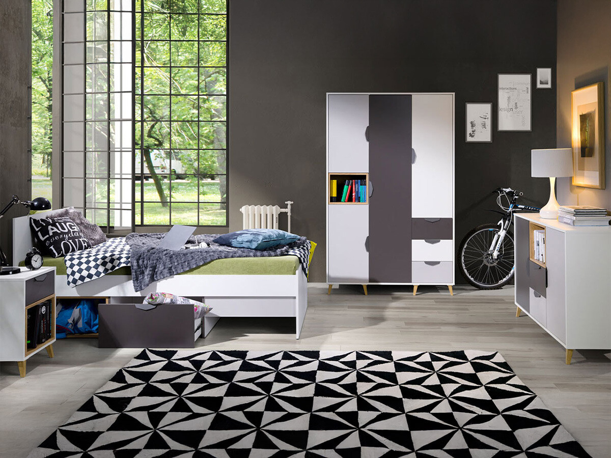 Conjunto de dormitorio infantil Domvera 116