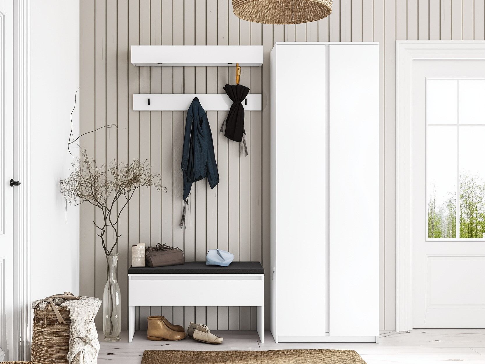 Conjunto para recibidor Lorcama 107