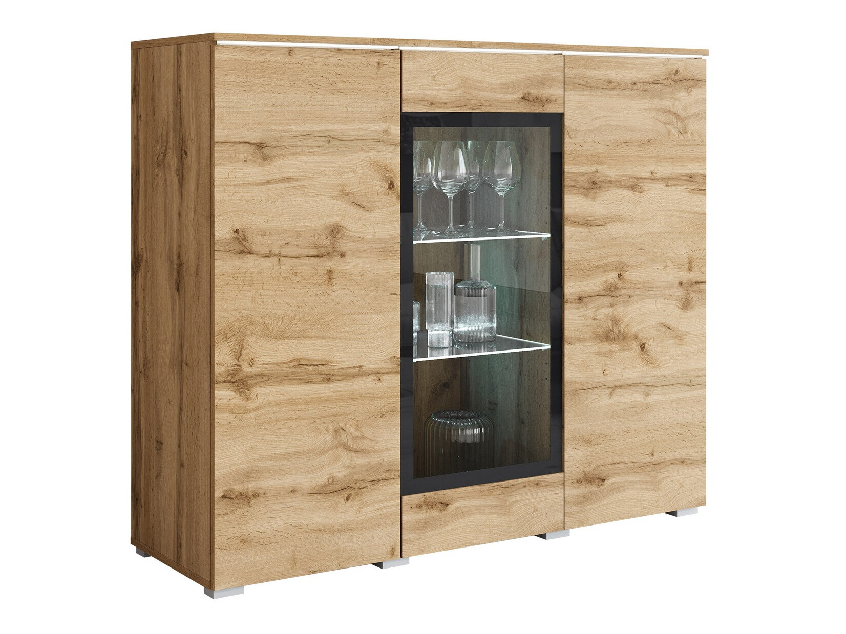 Aparador Mirfivo 103 (Roble wotan)
