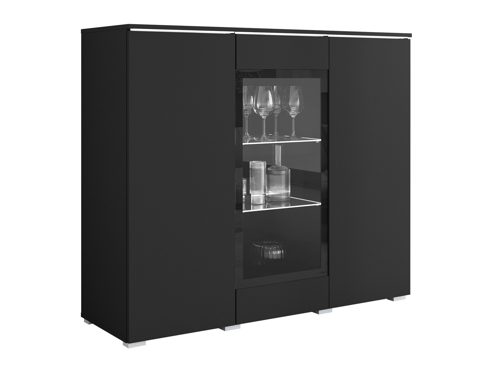 Aparador Sarasota 186 (Grafito)