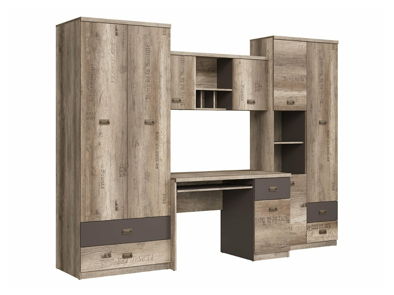 Conjunto de dormitorio infantil Odeveni 105