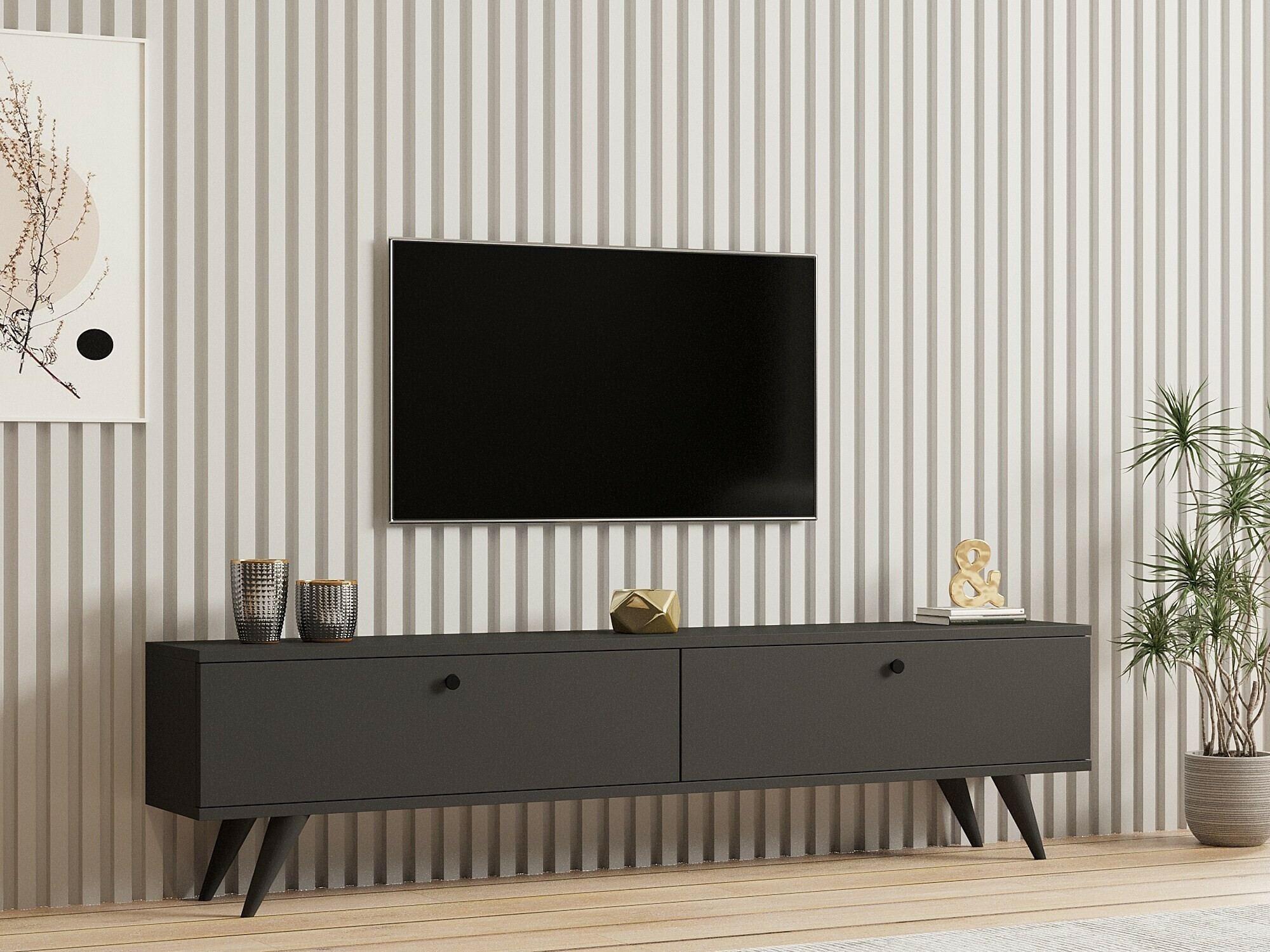 Mueble TV Kailua 2588 (Antracita)