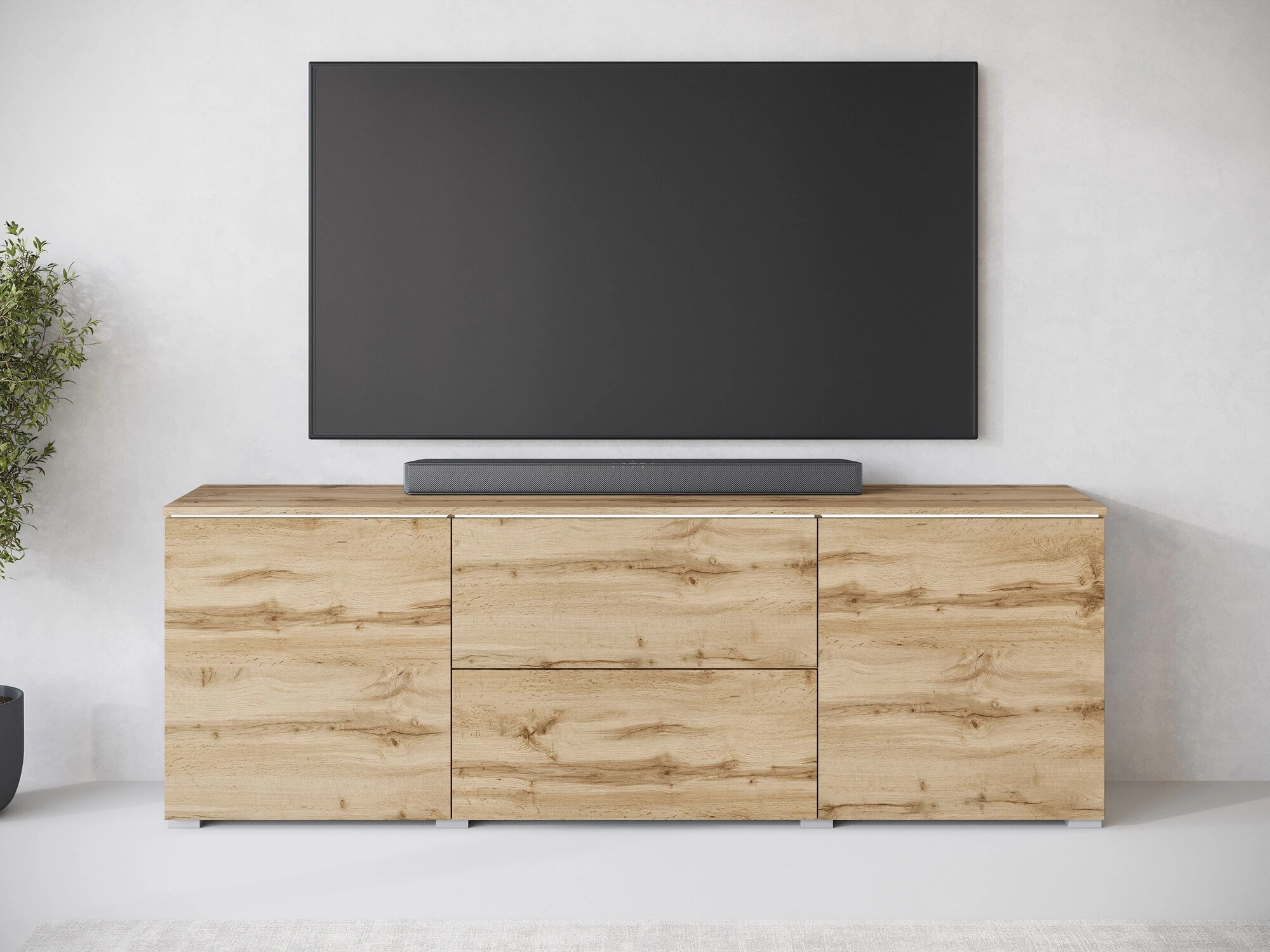 Mueble TV Sarasota 190 (Roble wotan)