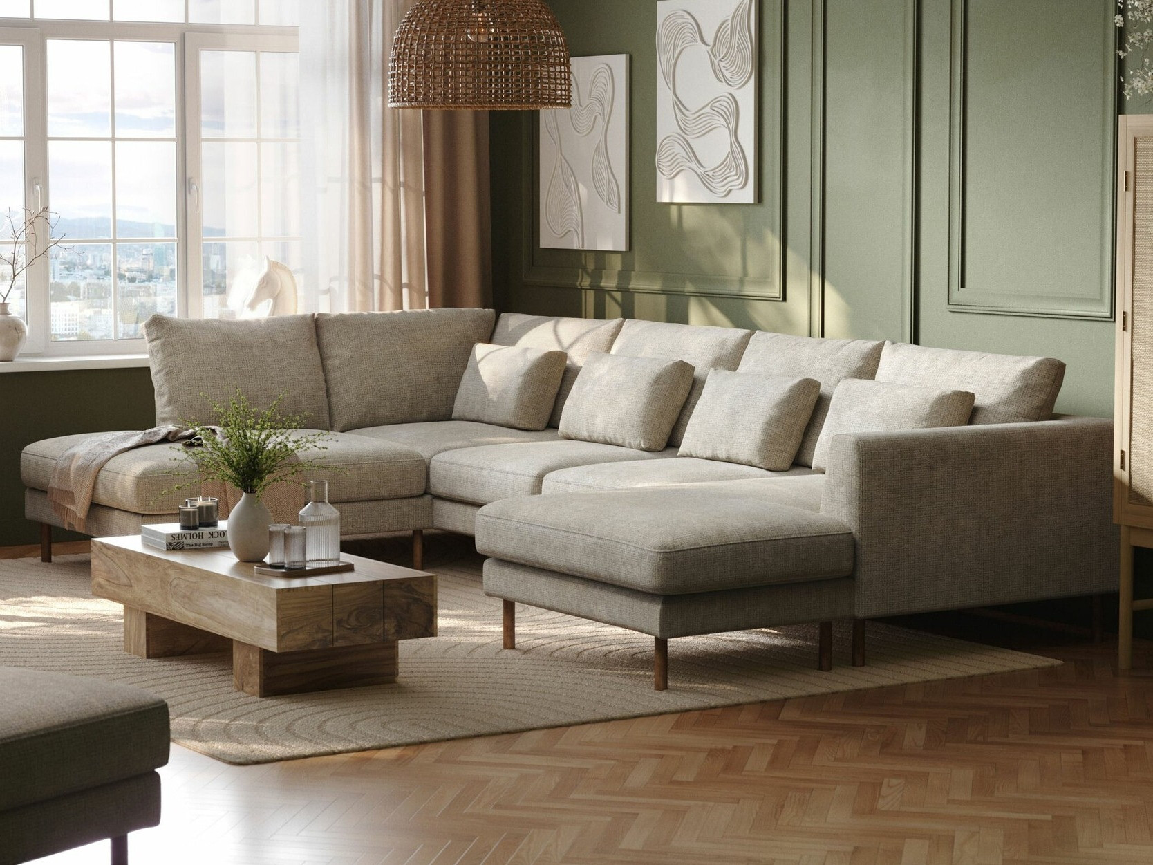 Sofá rinconero Ruvsonu 112 (Cremona 04)