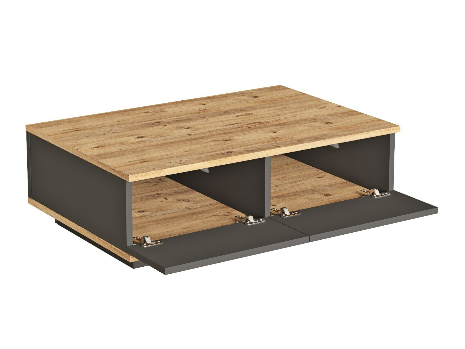 Mesa de centro Kailua 2426 (Antracita + Pino)