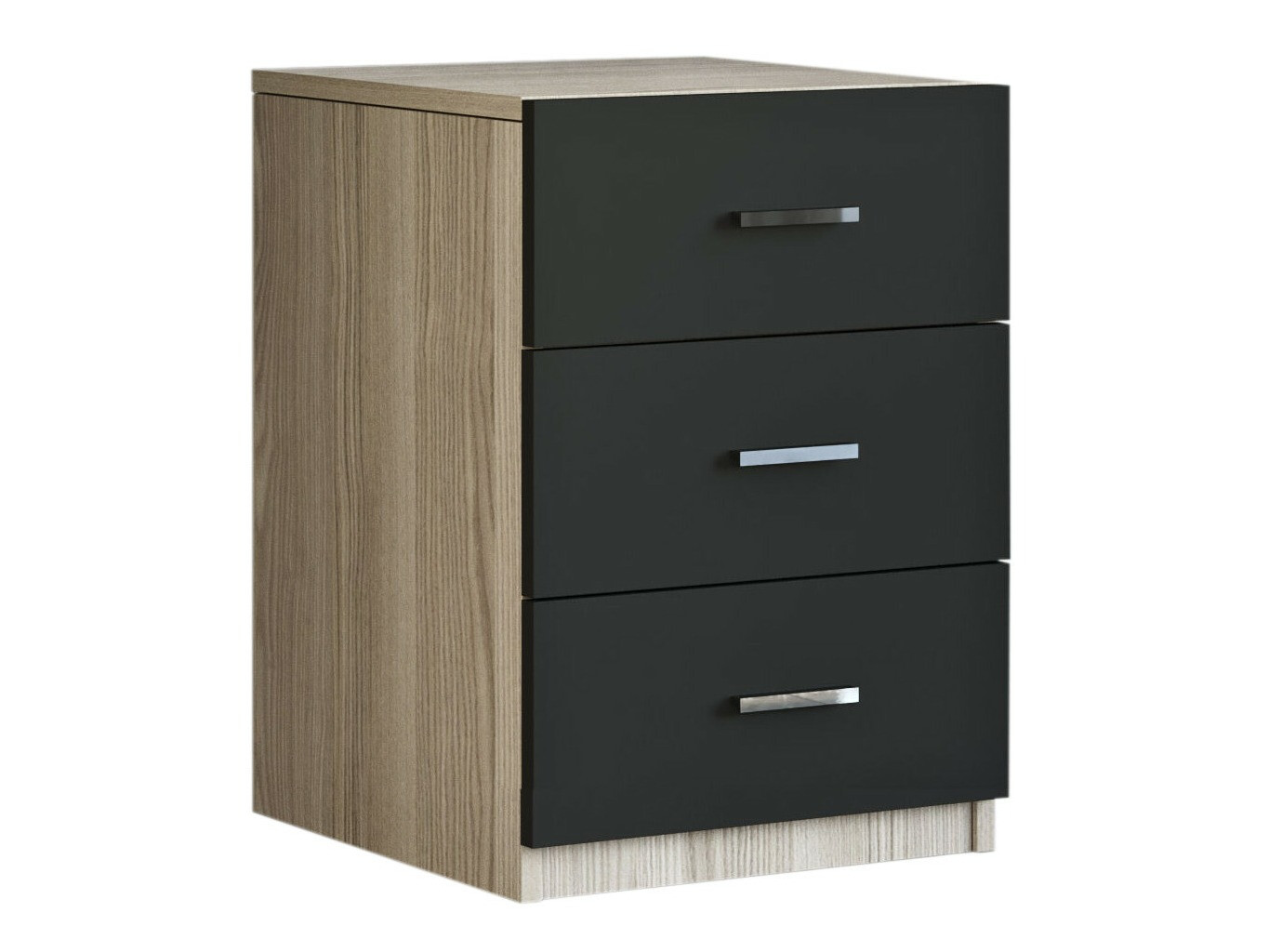 Archivador Kailua 2427 (Negro + Roble)