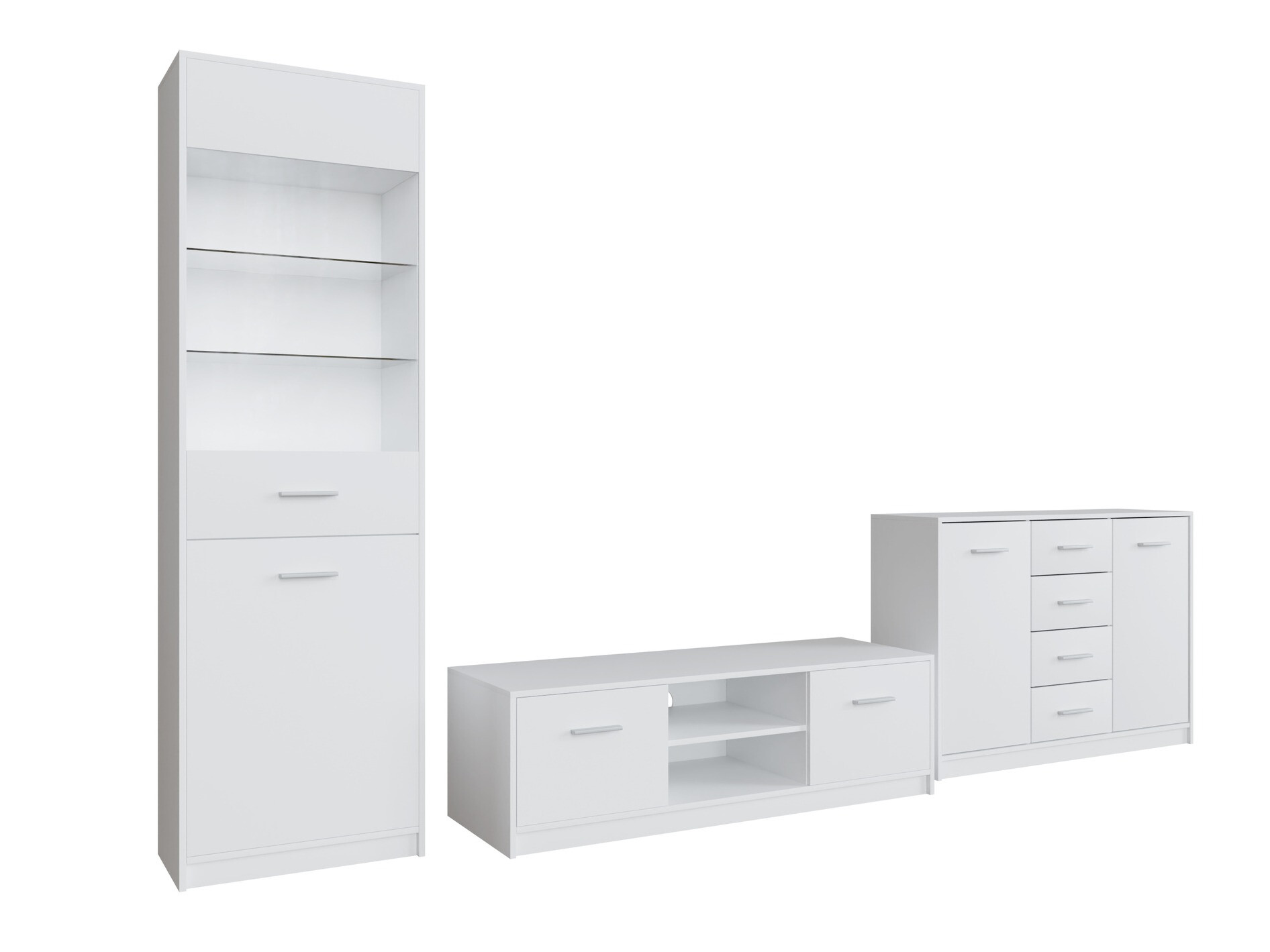 Conjunto de salón Novsore 162 (Blanco)