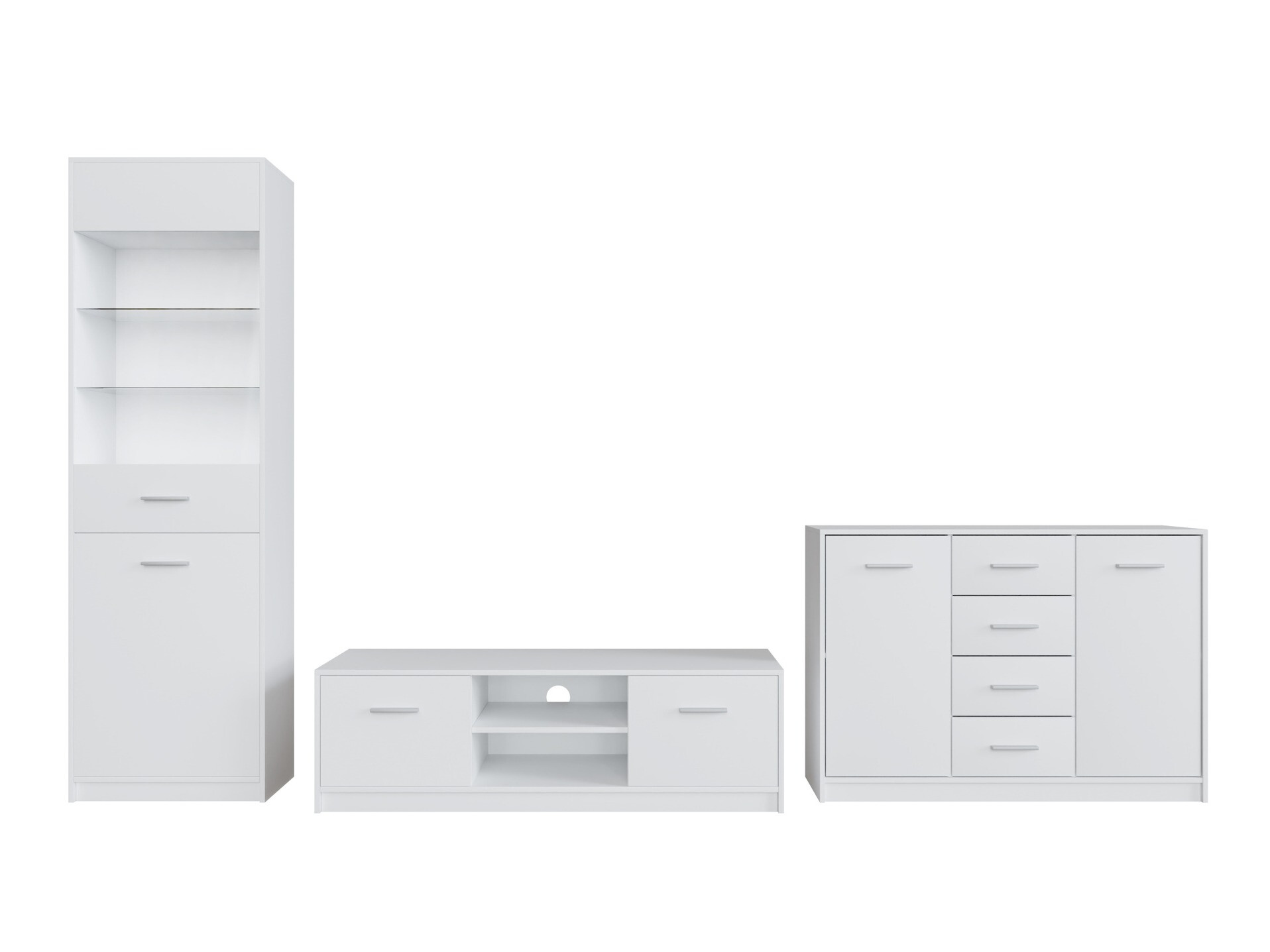 Conjunto de salón Novsore 162 (Blanco)