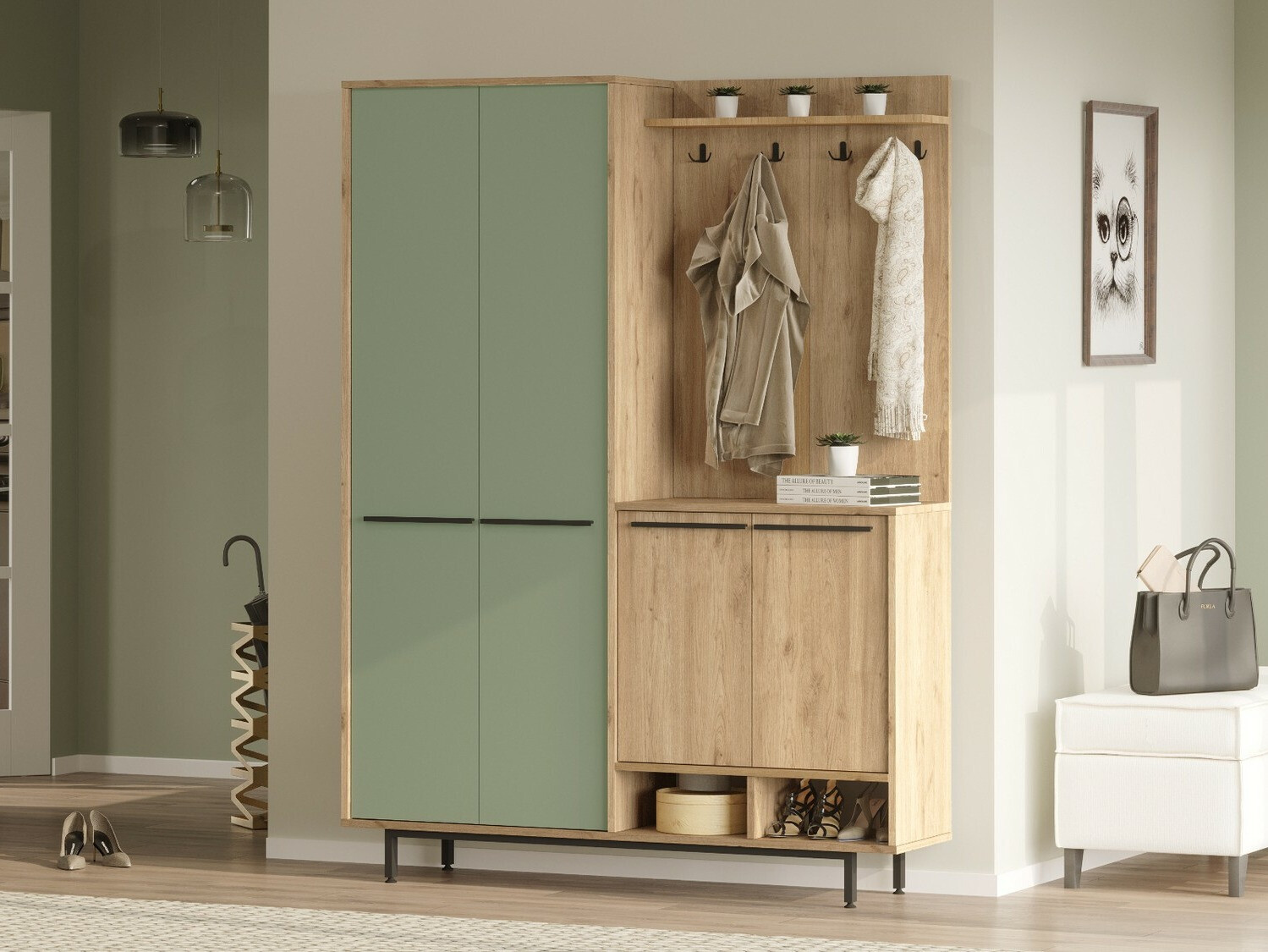 Conjunto para recibidor Kailua 2430