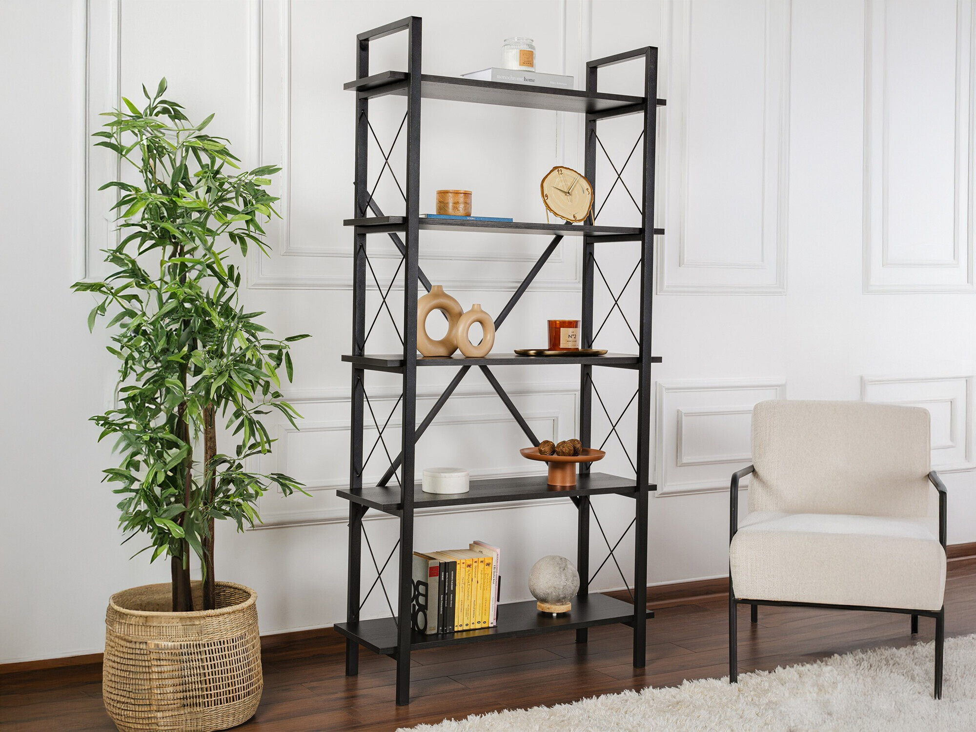 Estantería Novato 115 (Negro)