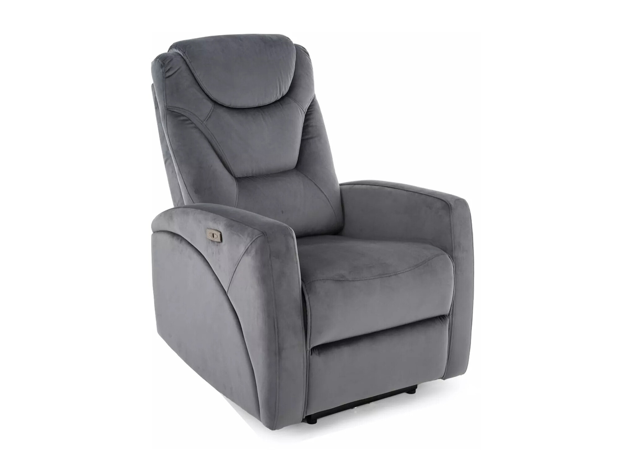 Sillón reclinable Detroit 167 (Gris oscuro)