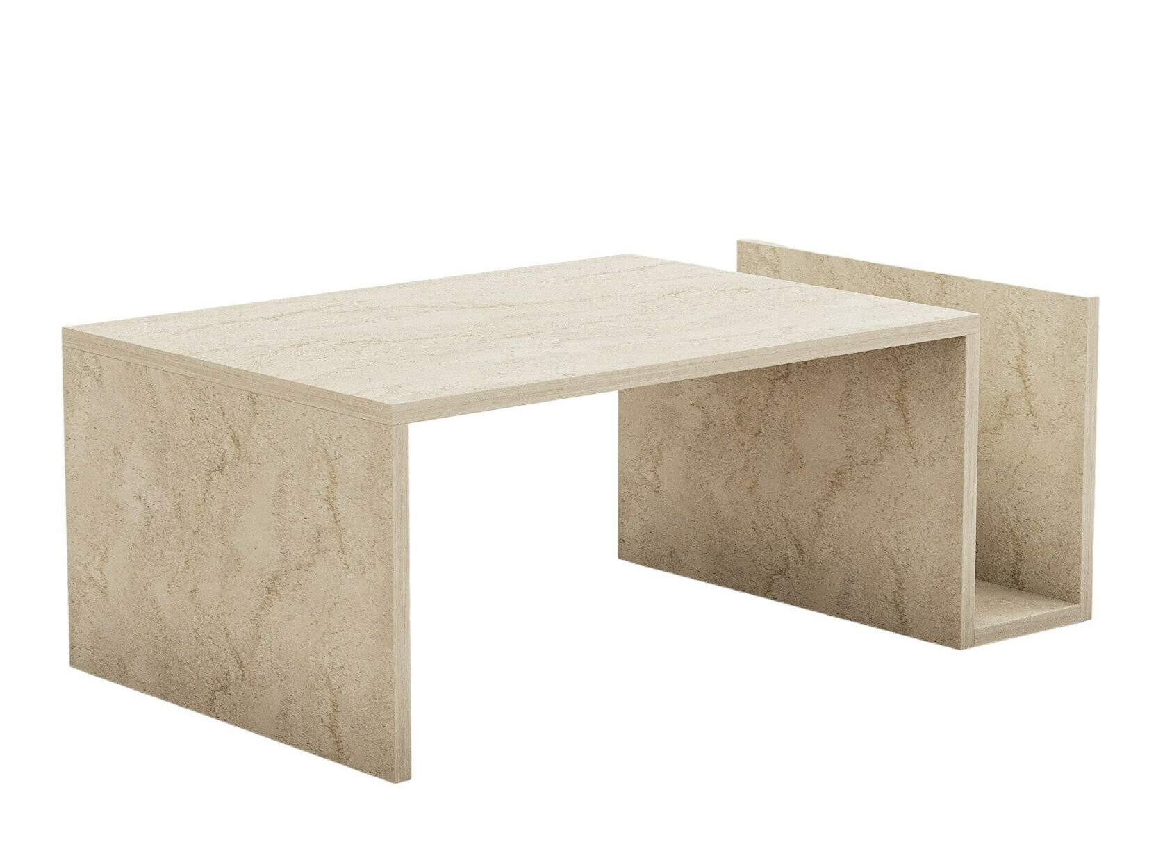 Mesa de centro Kailua 2434 (Travertino claro)