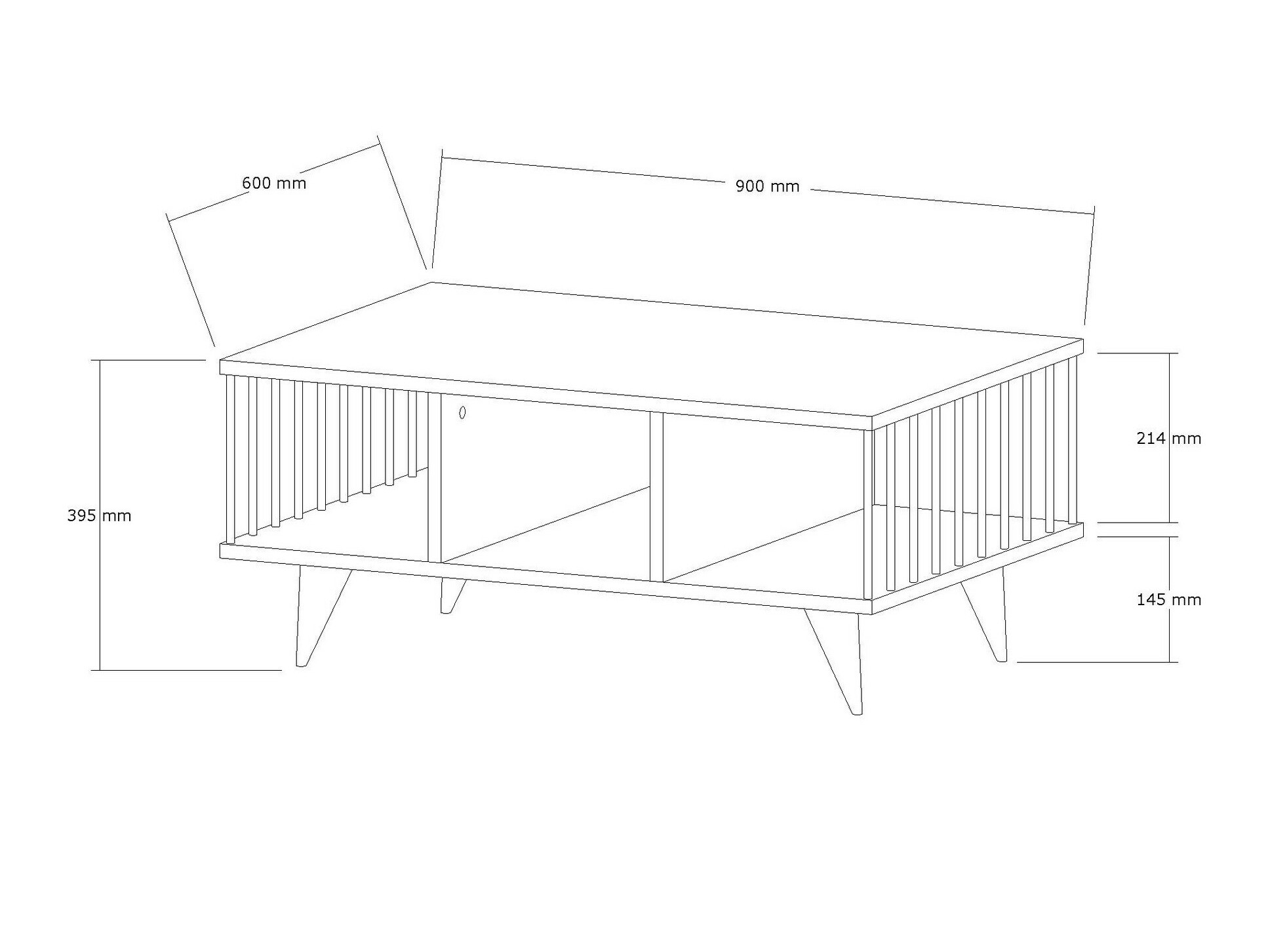 Mesa de centro Kailua 2436