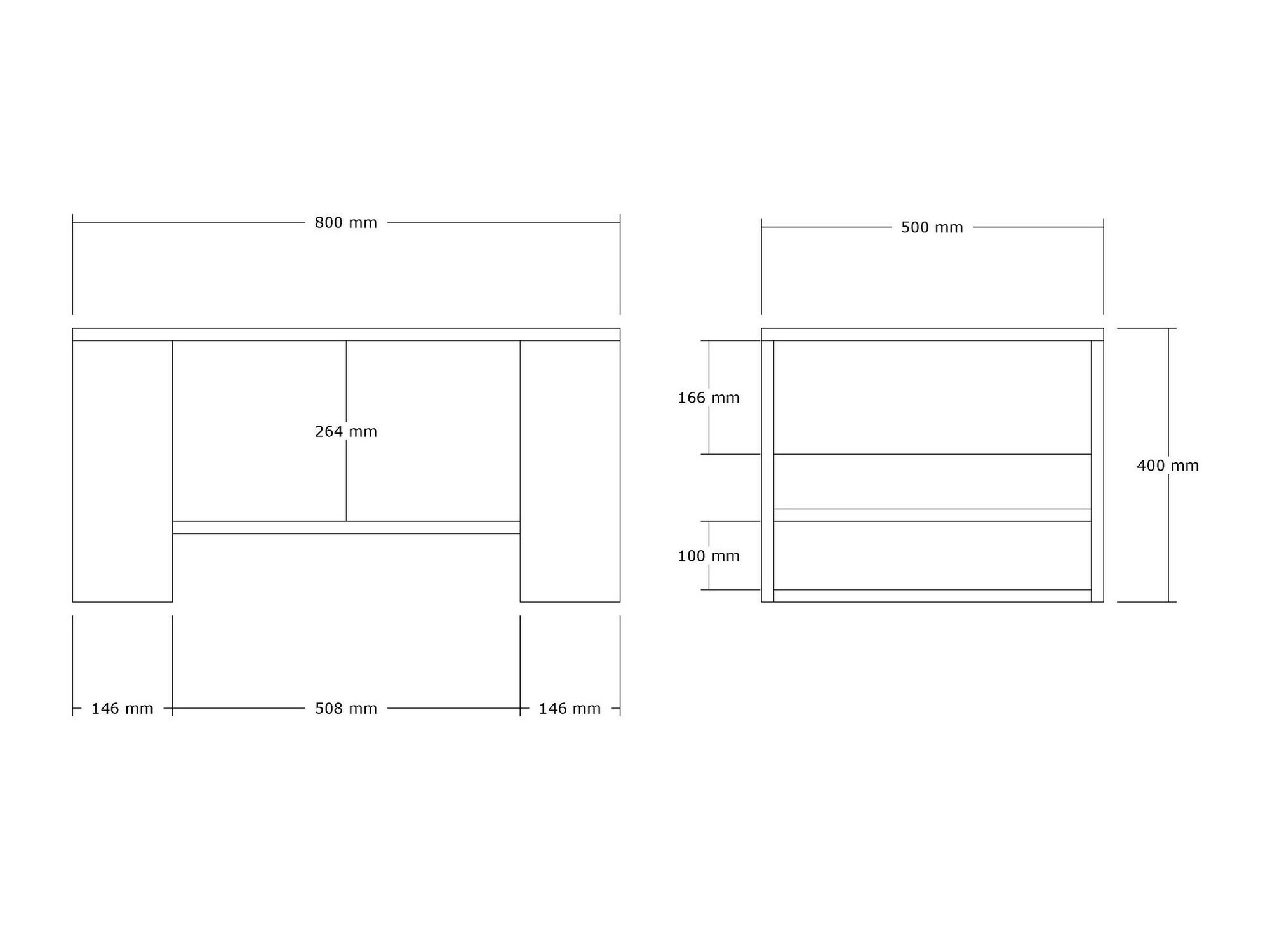 Mesa de centro Kailua 2437