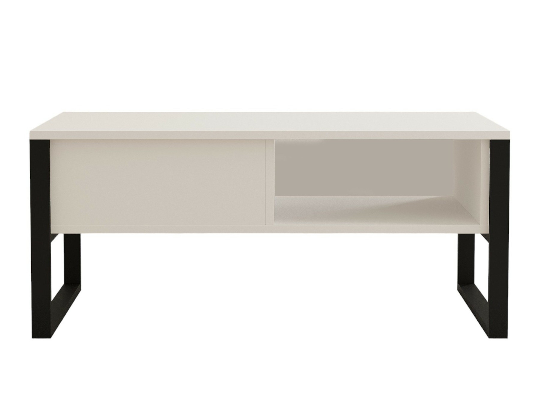 Mesa de centro Kailua 2687 (Blanco + Negro)