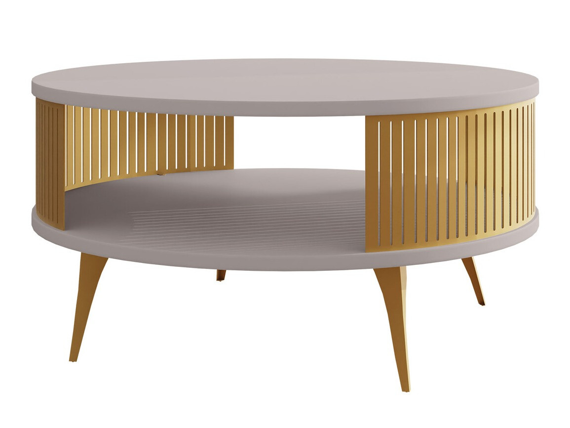 Mesa de centro Vitum I (Dorado + Cachemira)