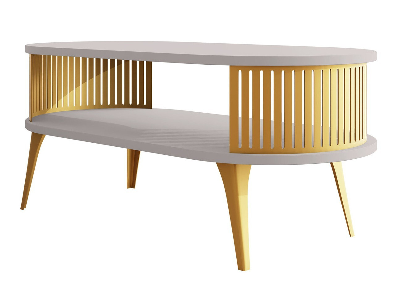 Mesa de centro Vitum IV (Dorado + Cachemira)