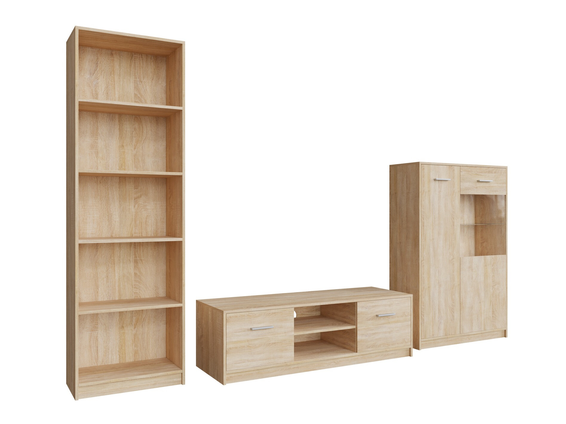 Conjunto de salón Novsore 164 (Roble Sonoma)