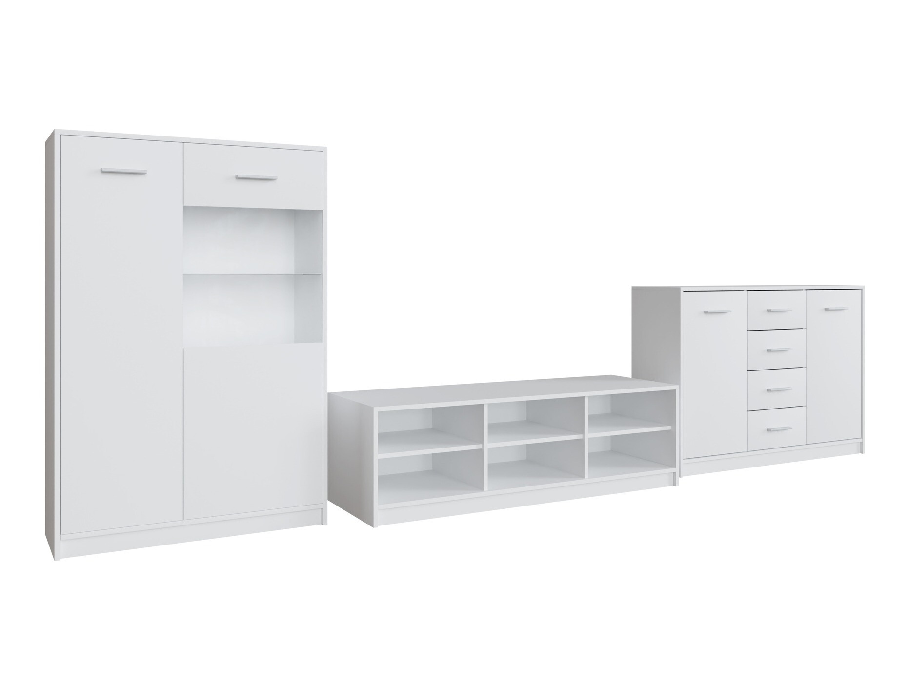 Conjunto de salón Novsore 165 (Blanco)