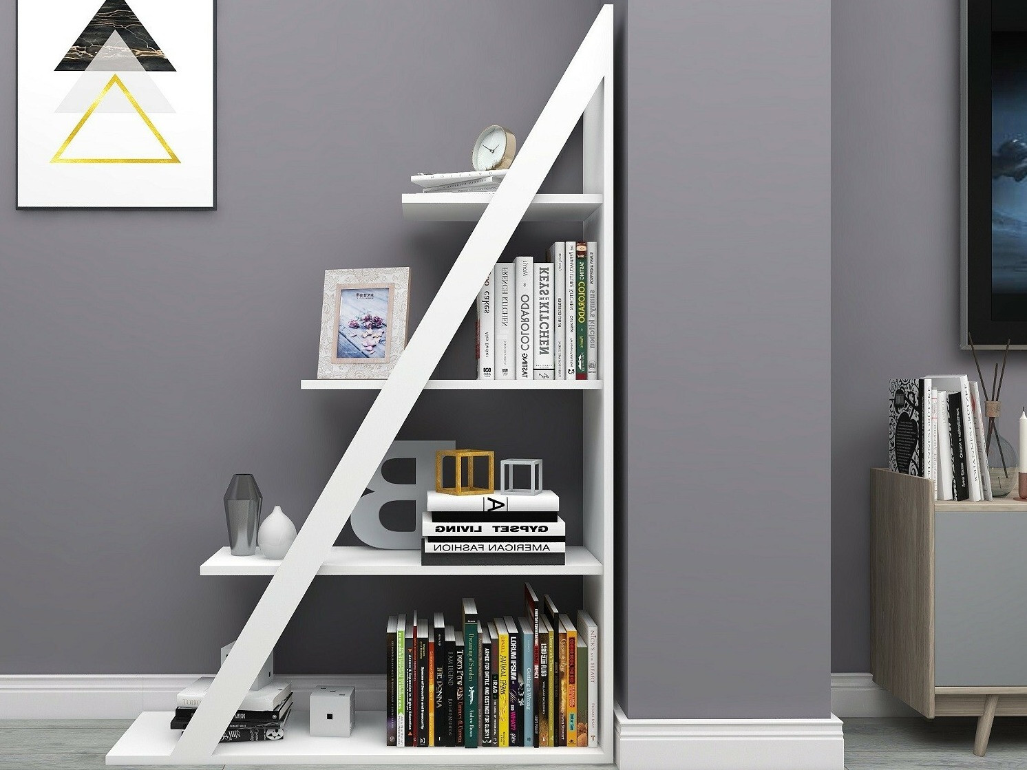 Estantería Kailua 2455 (Blanco)