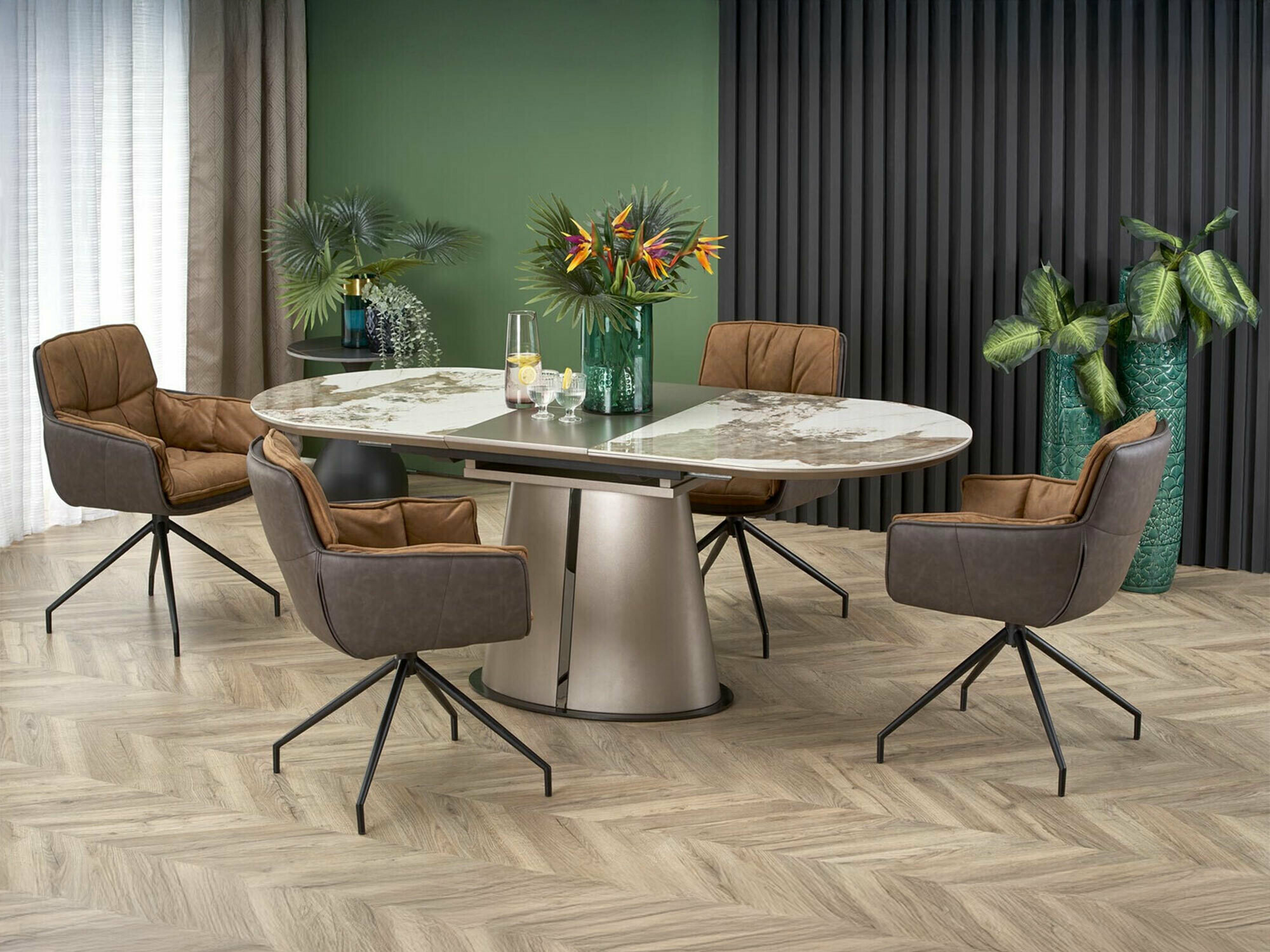 Conjunto de mesas y sillas para comedor Houston 1577