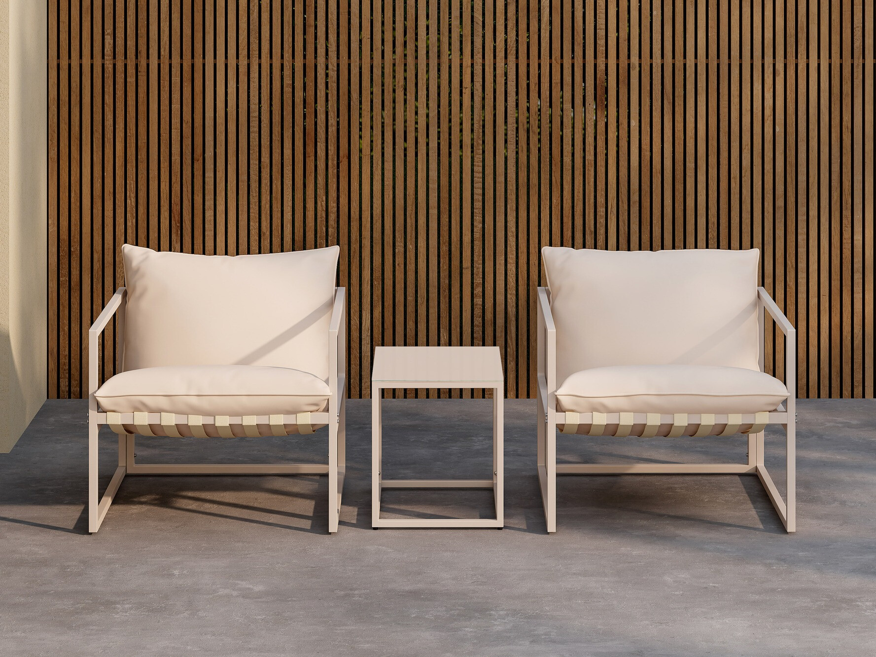 Conjunto de muebles de exterior Dallas 5186 (Beige)