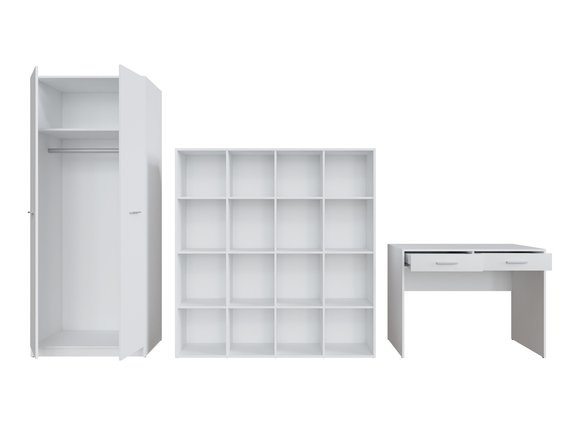 Conjunto para oficina en casa Novsore 166 (Blanco)