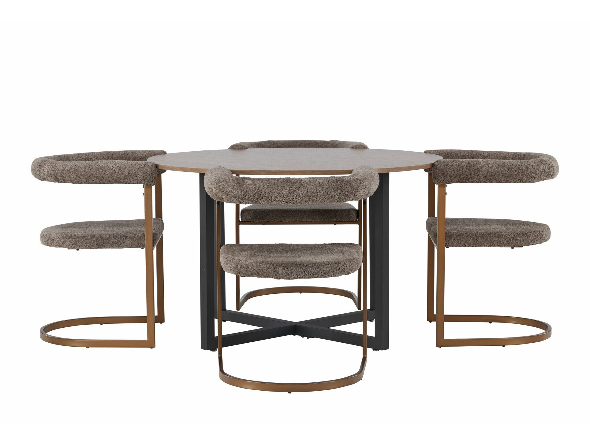 Conjunto de mesas y sillas para comedor Dallas 4685