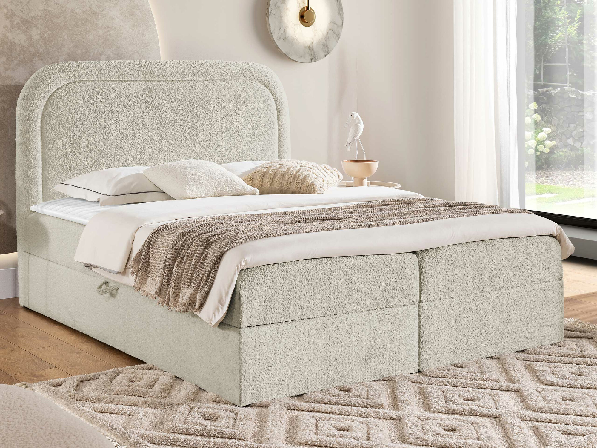 Cama continental Baltimore 197 (Coral 65)