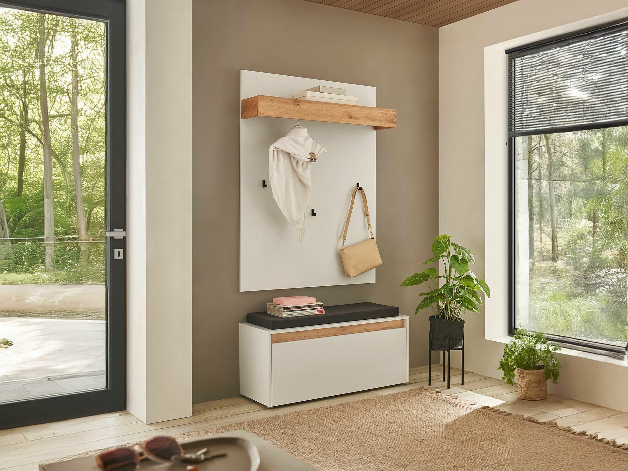 Conjunto para recibidor Elbsori 167 (Blanco)