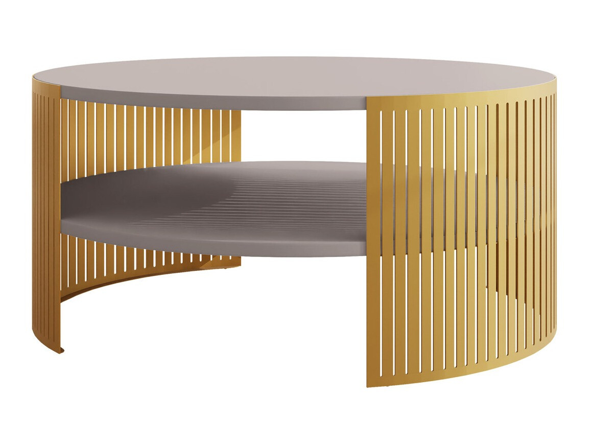 Mesa de centro Civer I (Dorado + Cachemira)